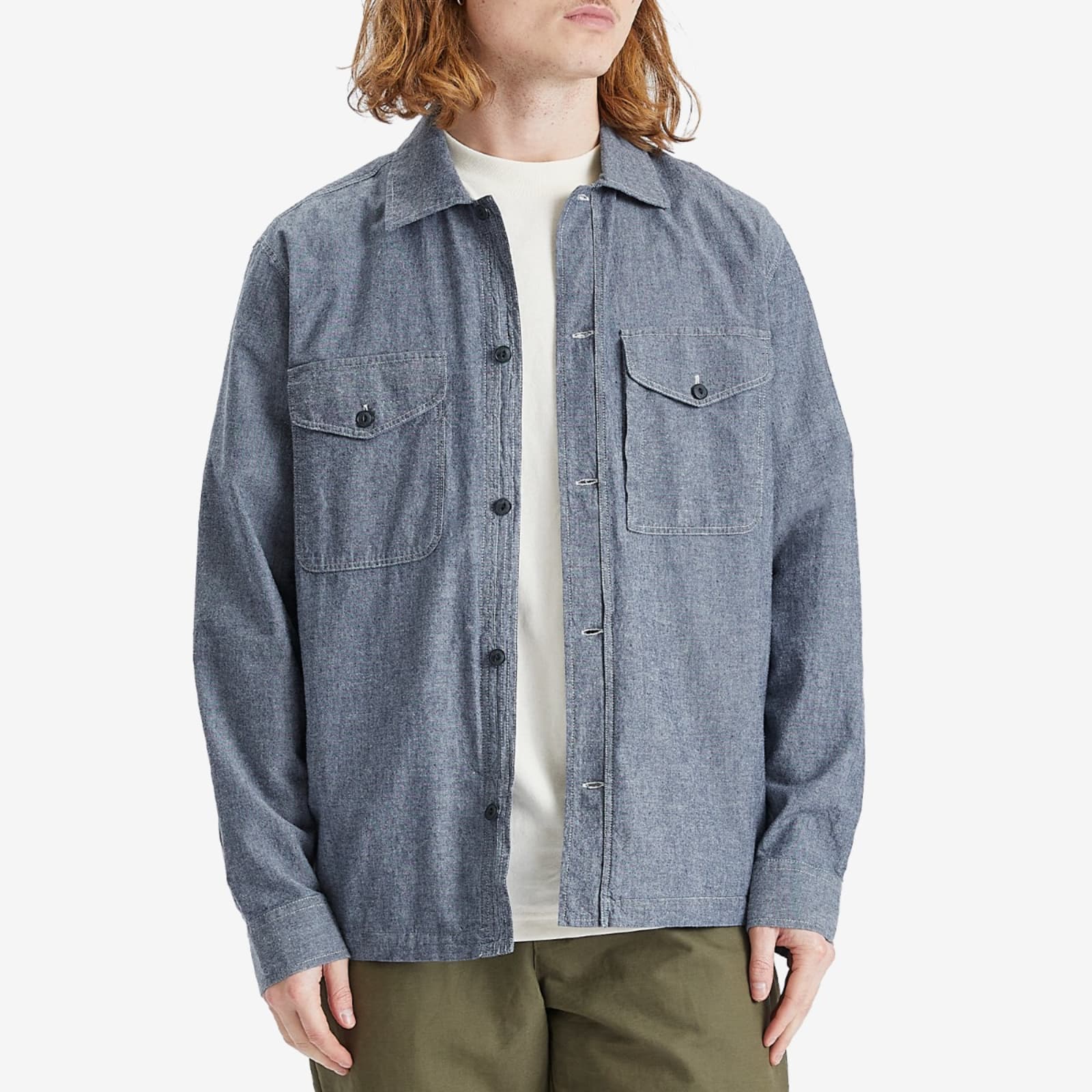 Belstaff Chambray Overshirt - Chambray