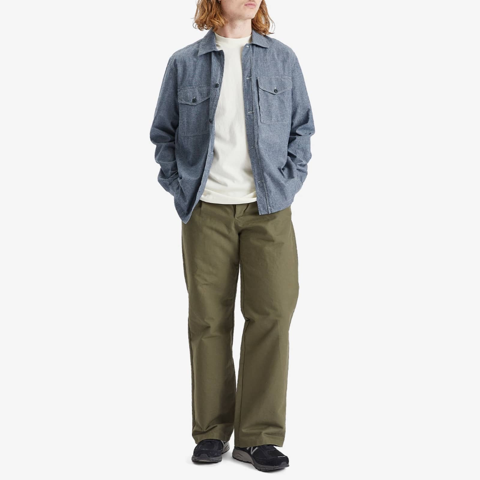 Belstaff Chambray Overshirt - Chambray