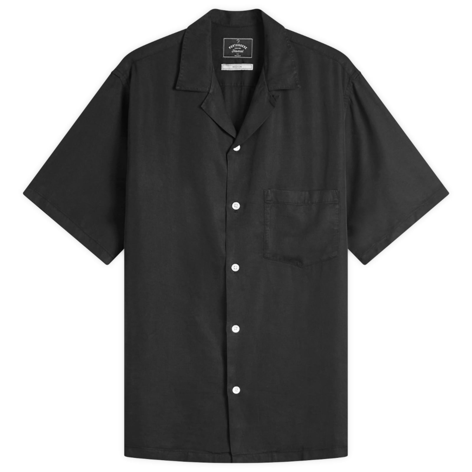 Portuguese Flannel Dogtown Vacation Shirt - Black