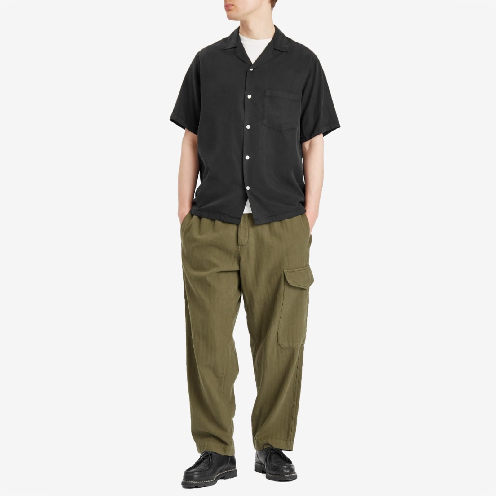 Portuguese Flannel Dogtown Vacation Shirt - Black
