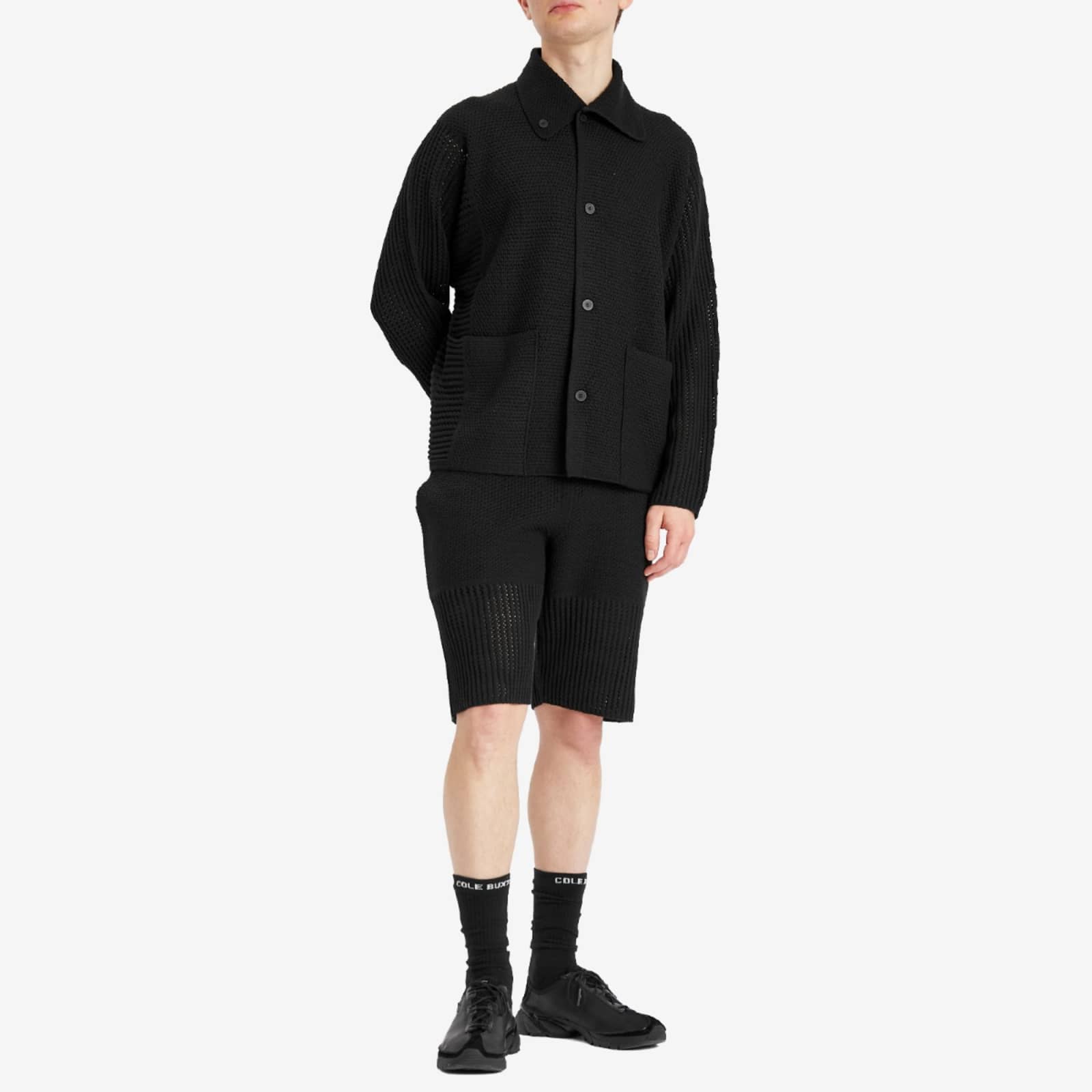 Homme Plissé Issey Miyake Knit Shorts - Black