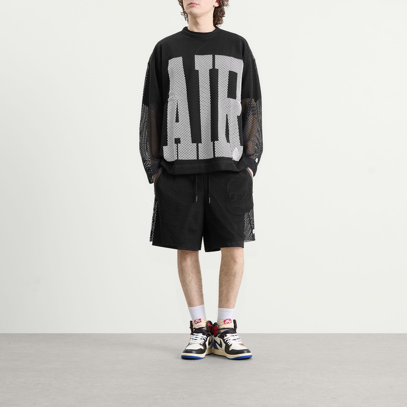 Air Jordan x Union x Fragment Long Sleeve Jersey Top