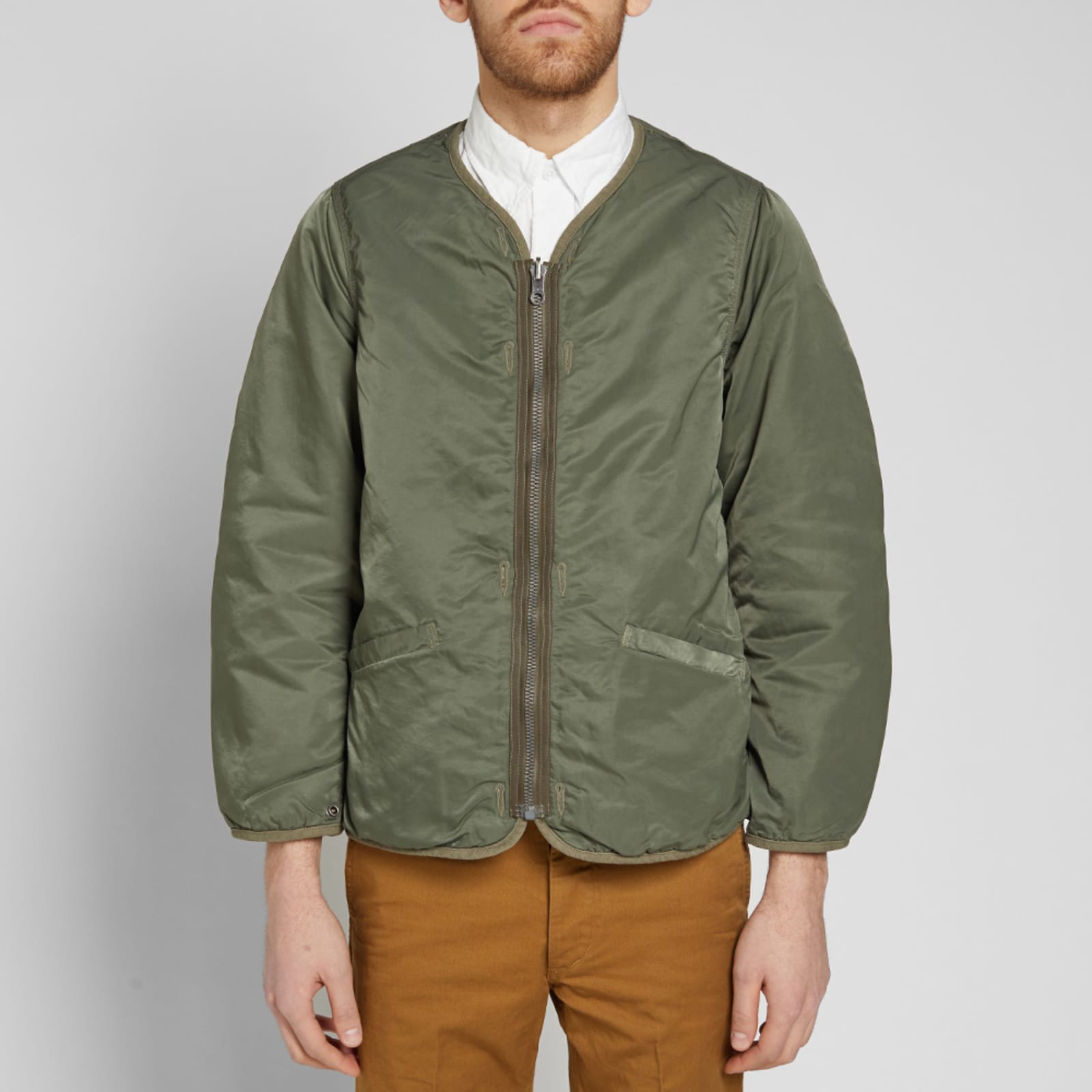 Visvim Iris Reversible Liner Jacket Olive END.