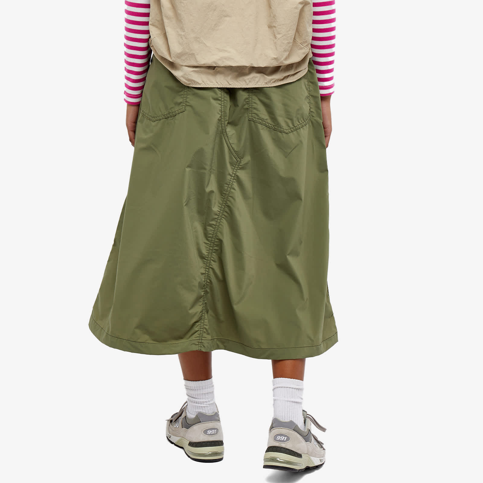 Beams Boy Cargo Skirt Olive END. (Global)