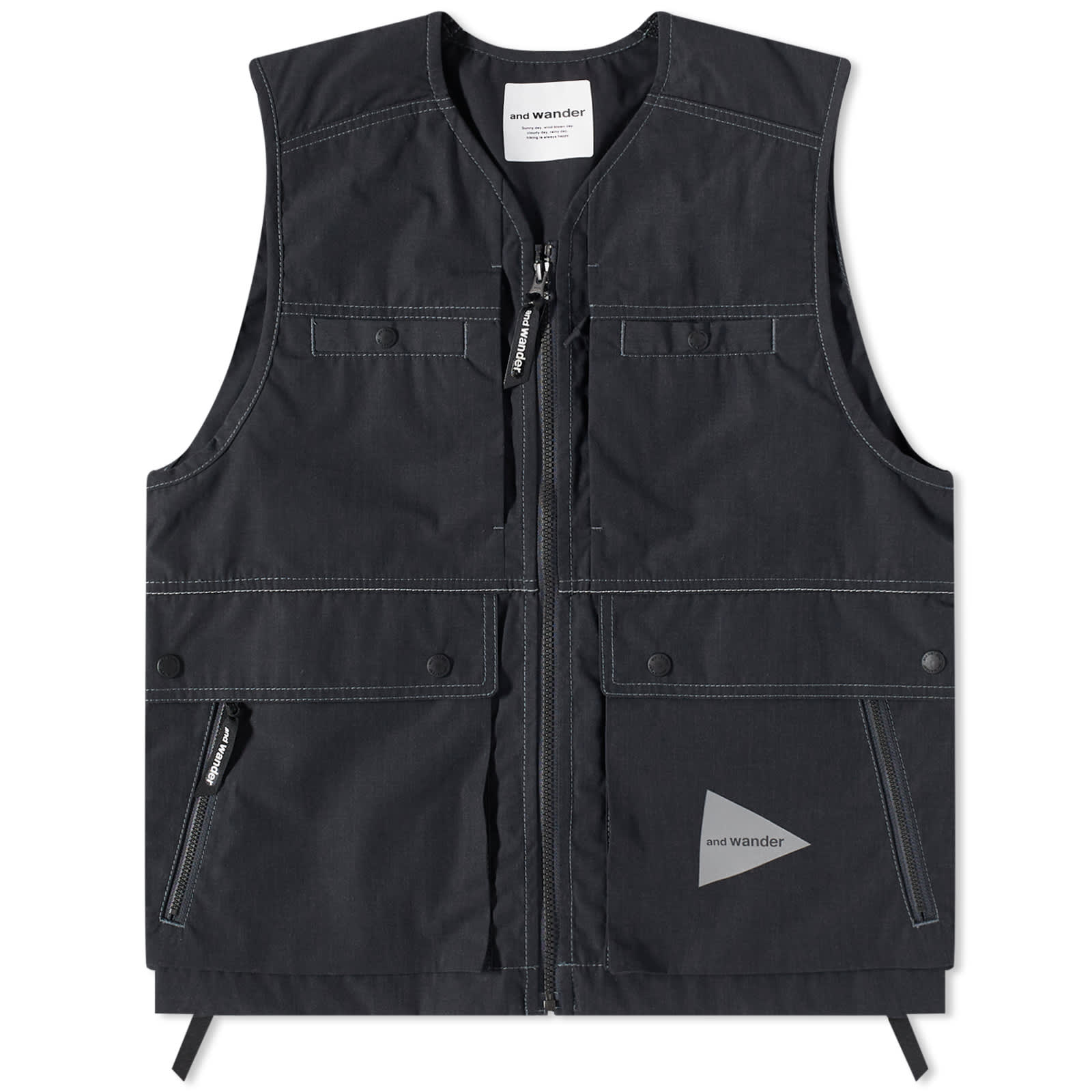 And Wander Kevlar Vest Charcoal END.