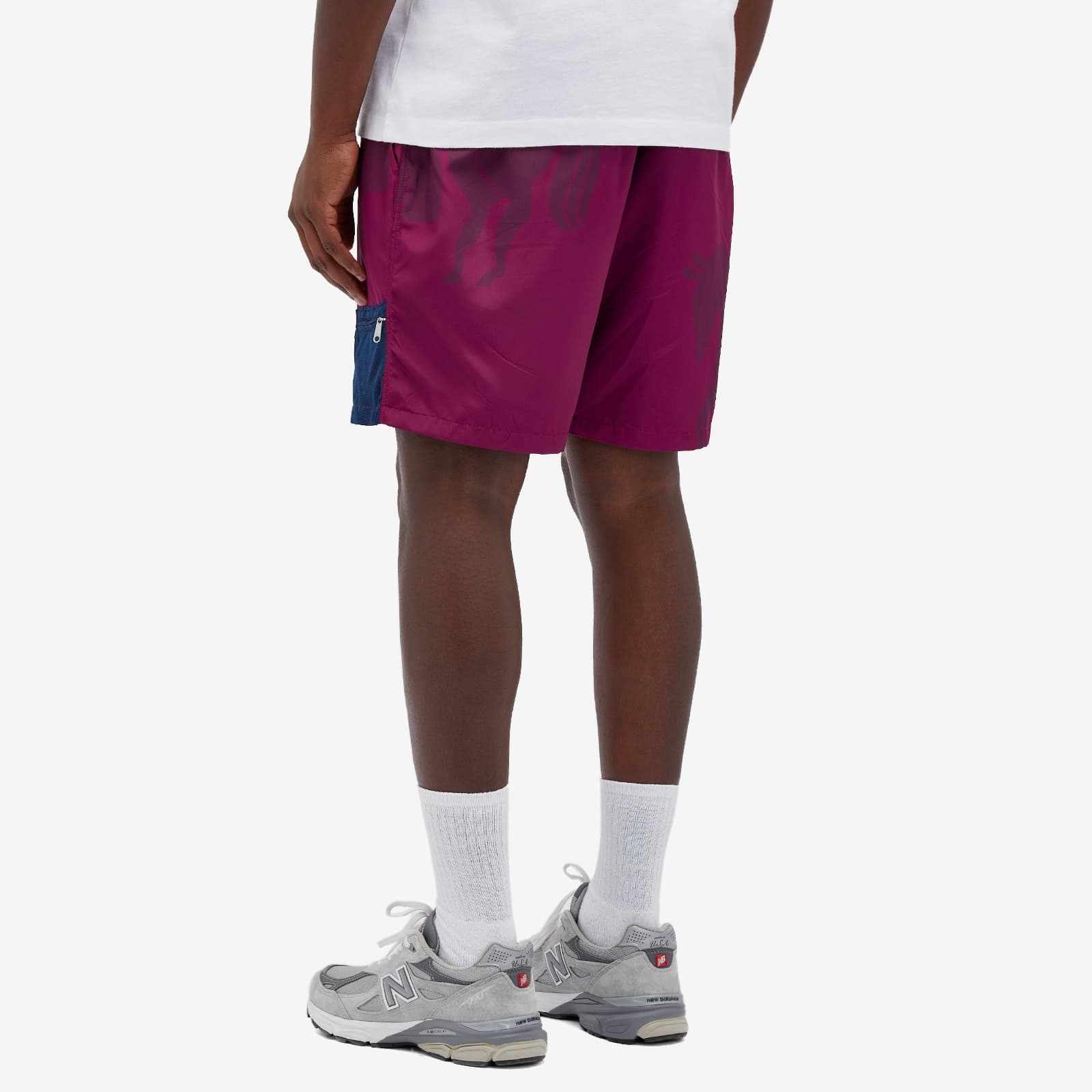 By Parra Short Horse Shorts - Tyrian Purple