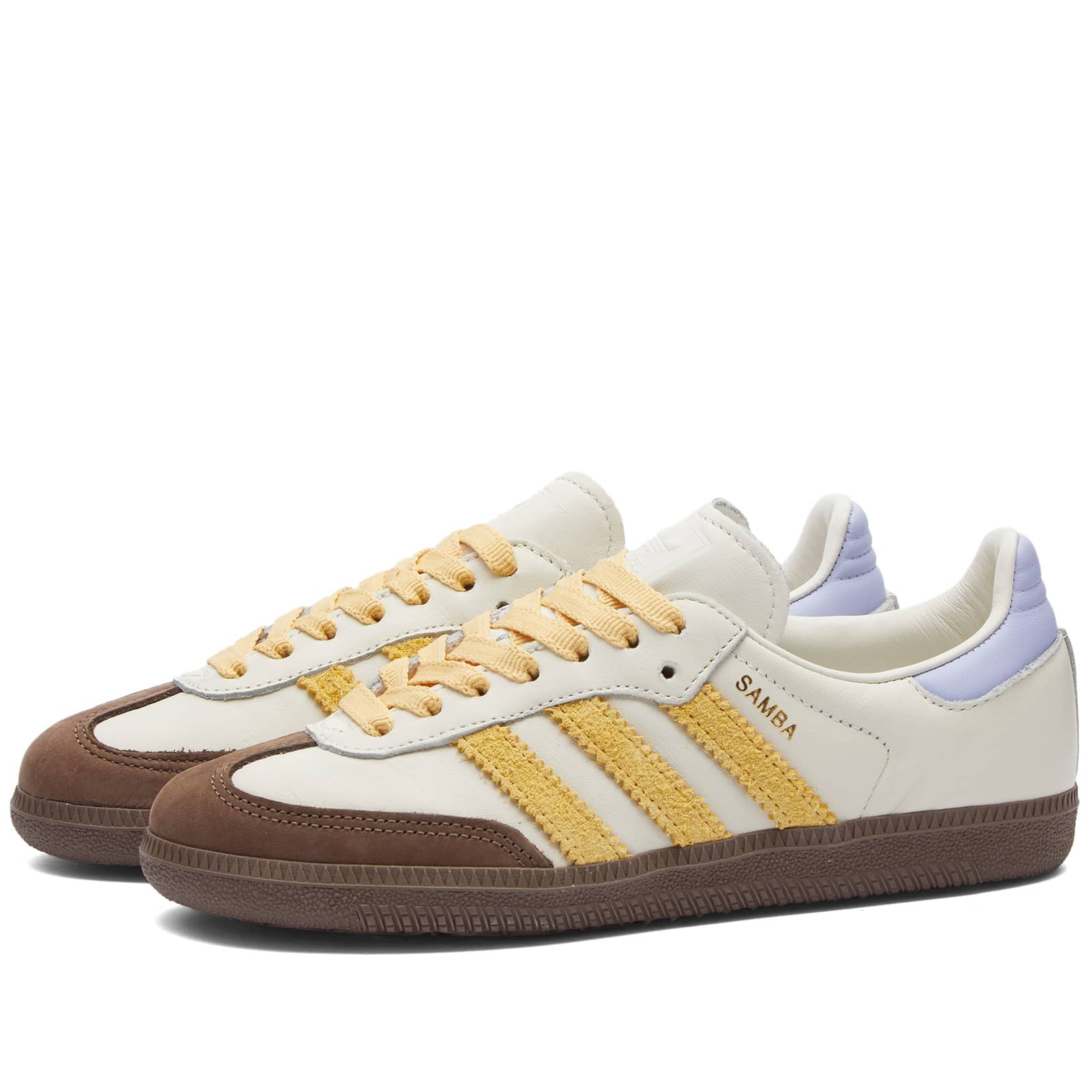 Adidas SAMBA OG - Off White, Oat & Violet Tone