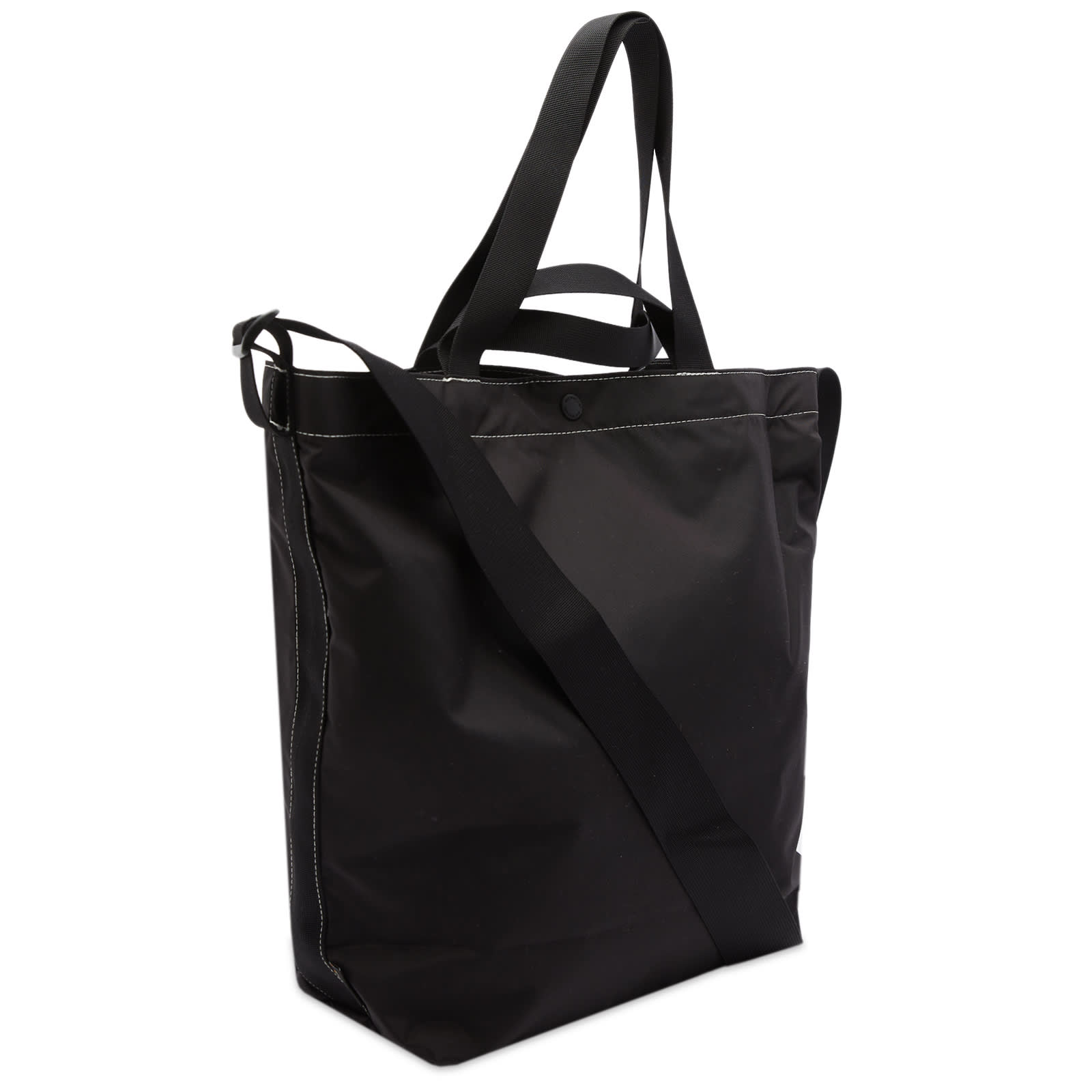 And Wander Large Cordura Logo Tote Bag - Black