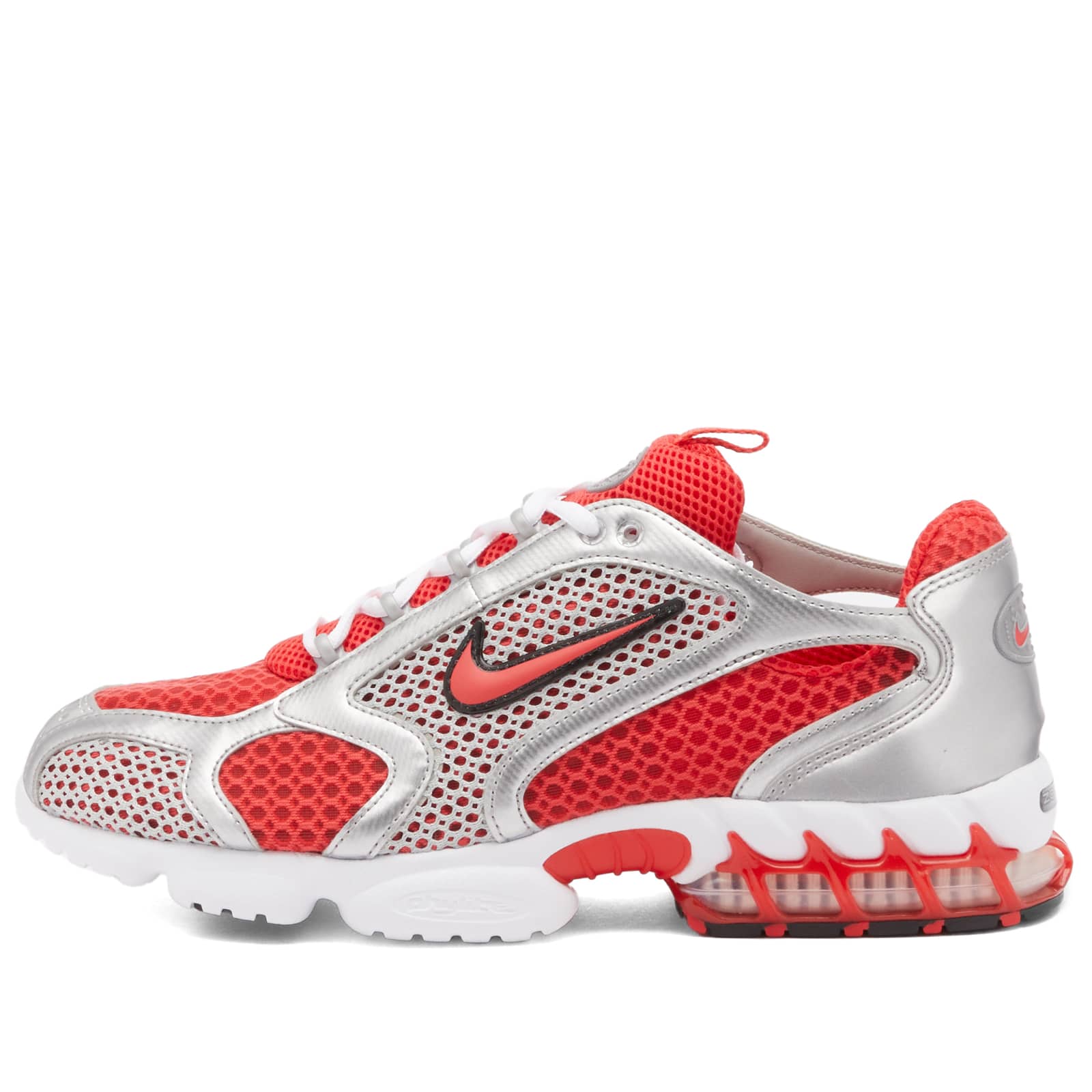 Nike Air Zoom Spiridon Cage 2 Sneaker - Red & White