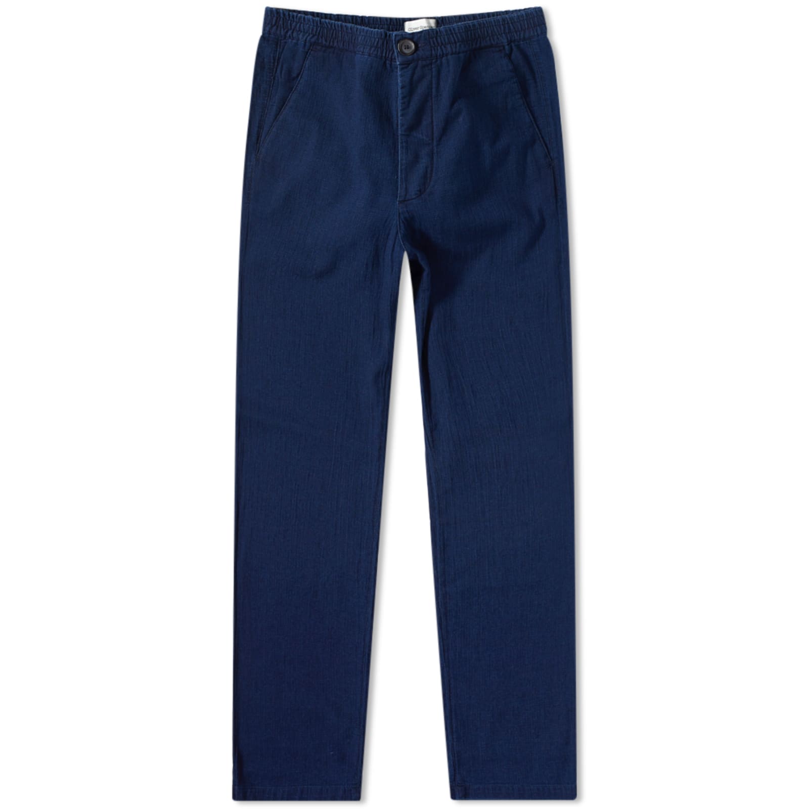 Oliver Spencer Drawstring Trouser - Rinse Indigo