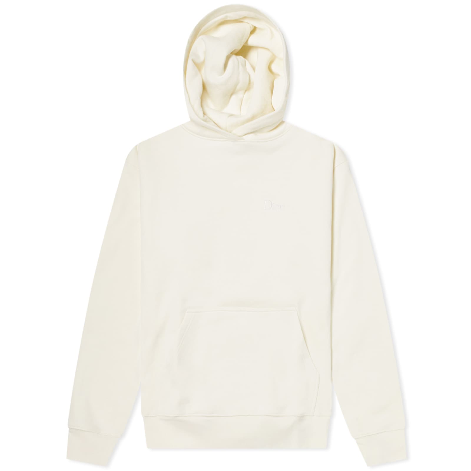 Dime Classic Small Logo Hoodie - Cream