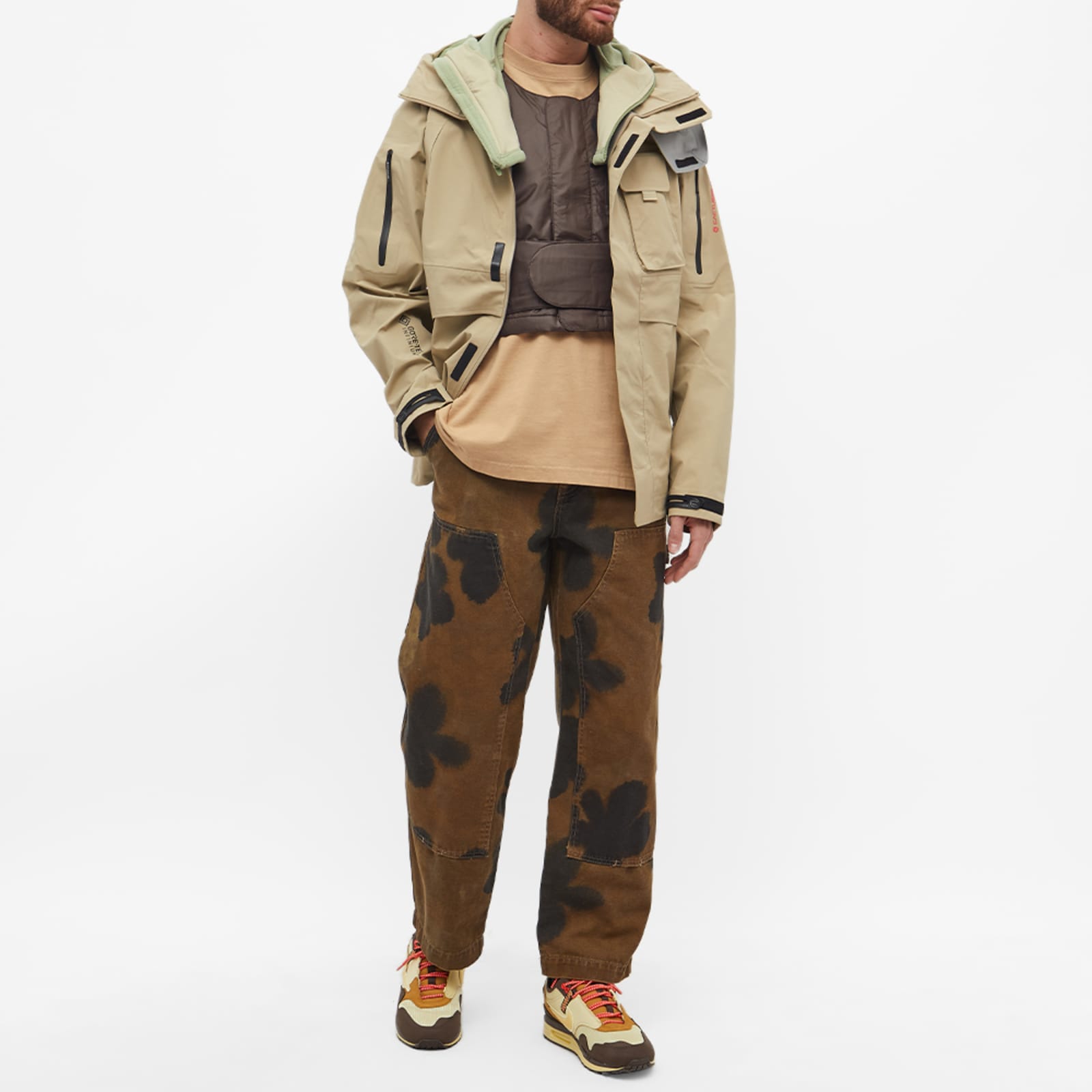 travis scott khaki vest