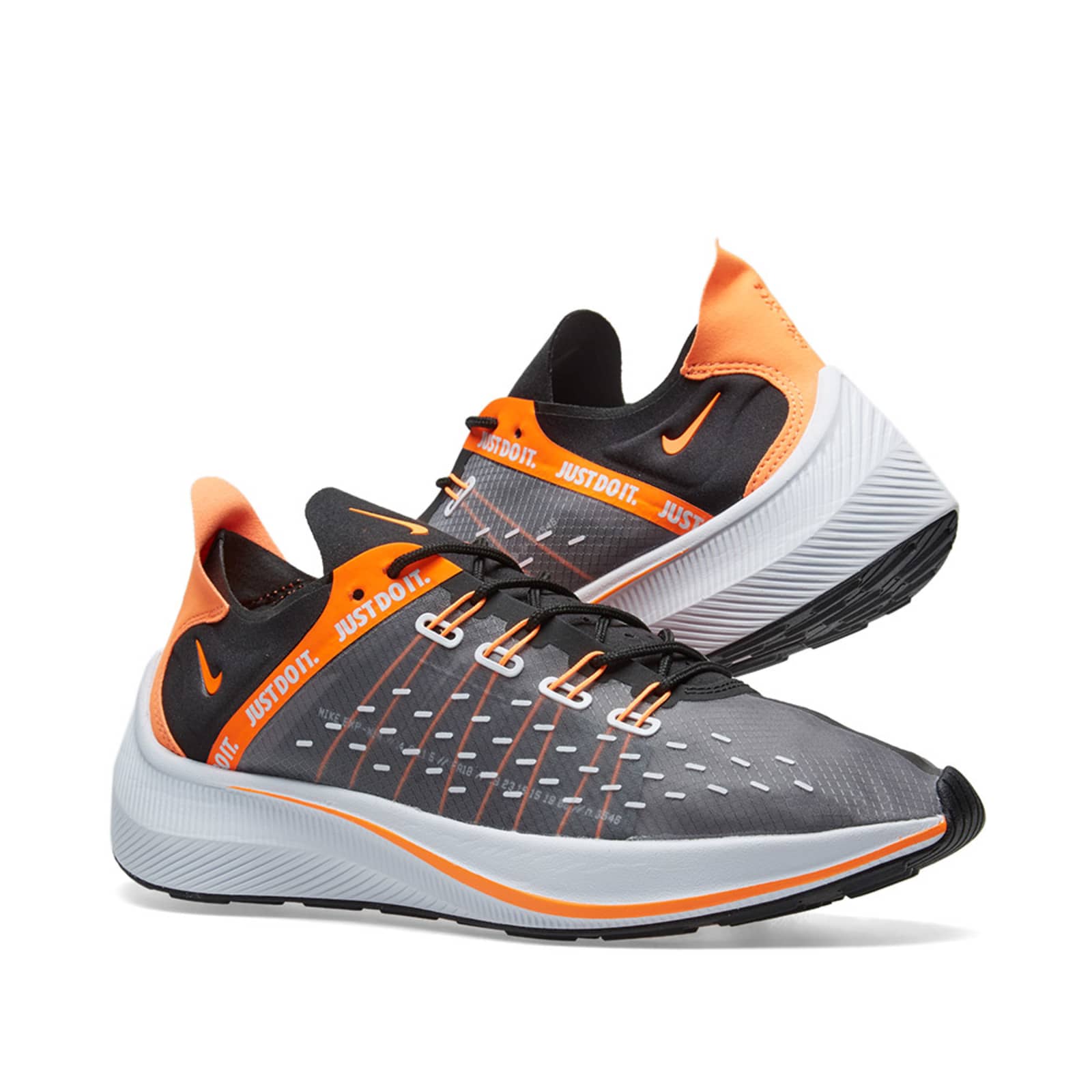 Nike EXP-X14 - Black, Orange, White & Grey