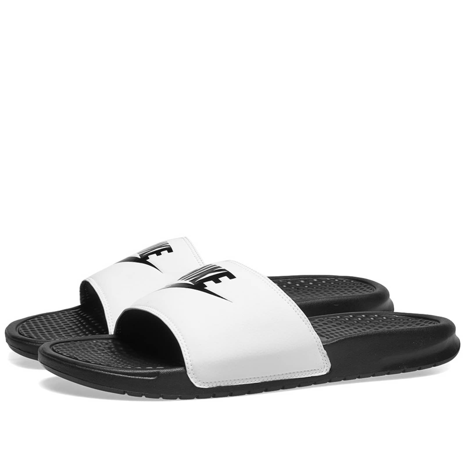 Nike Benassi JDI - White & Black