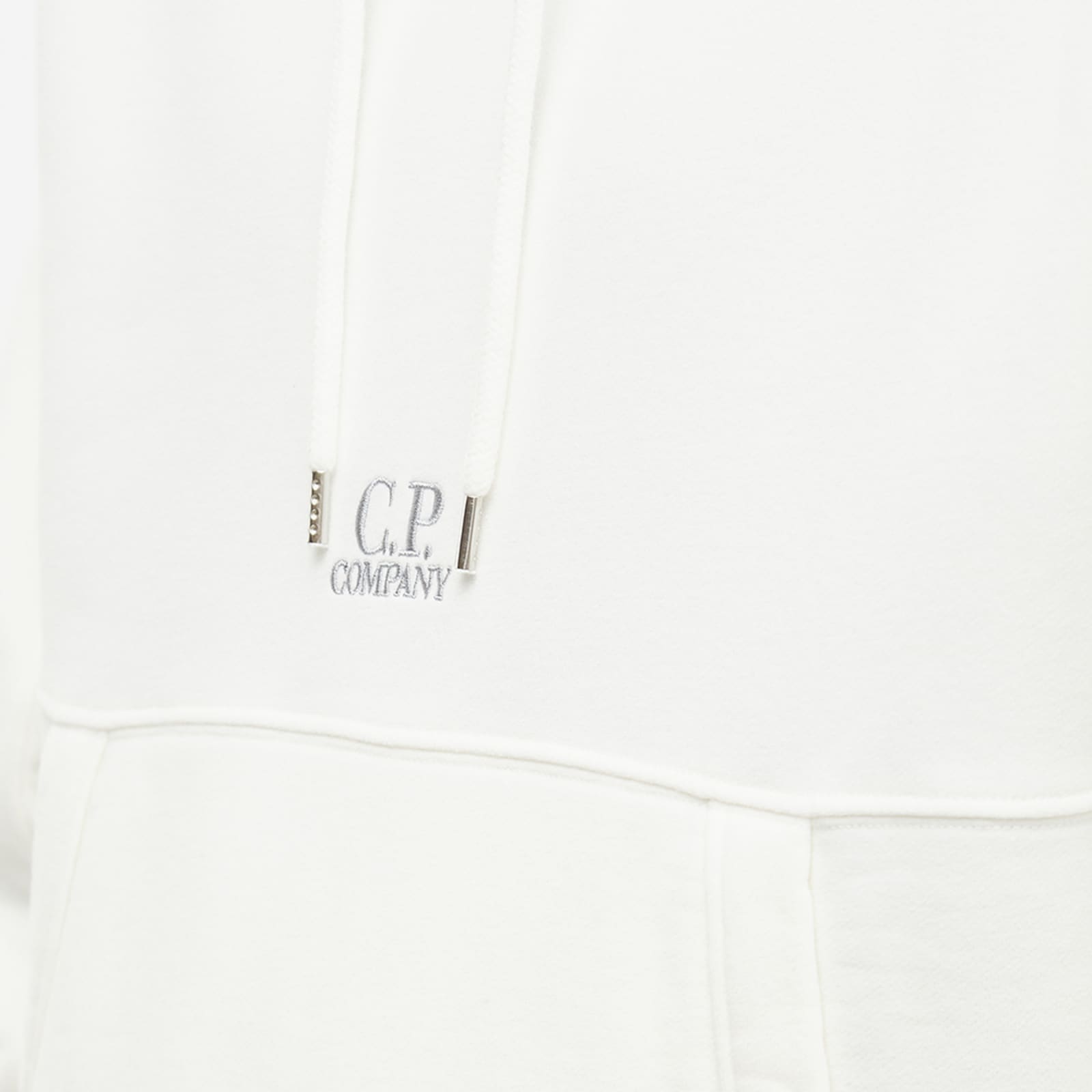 White cp company hoodie clearance