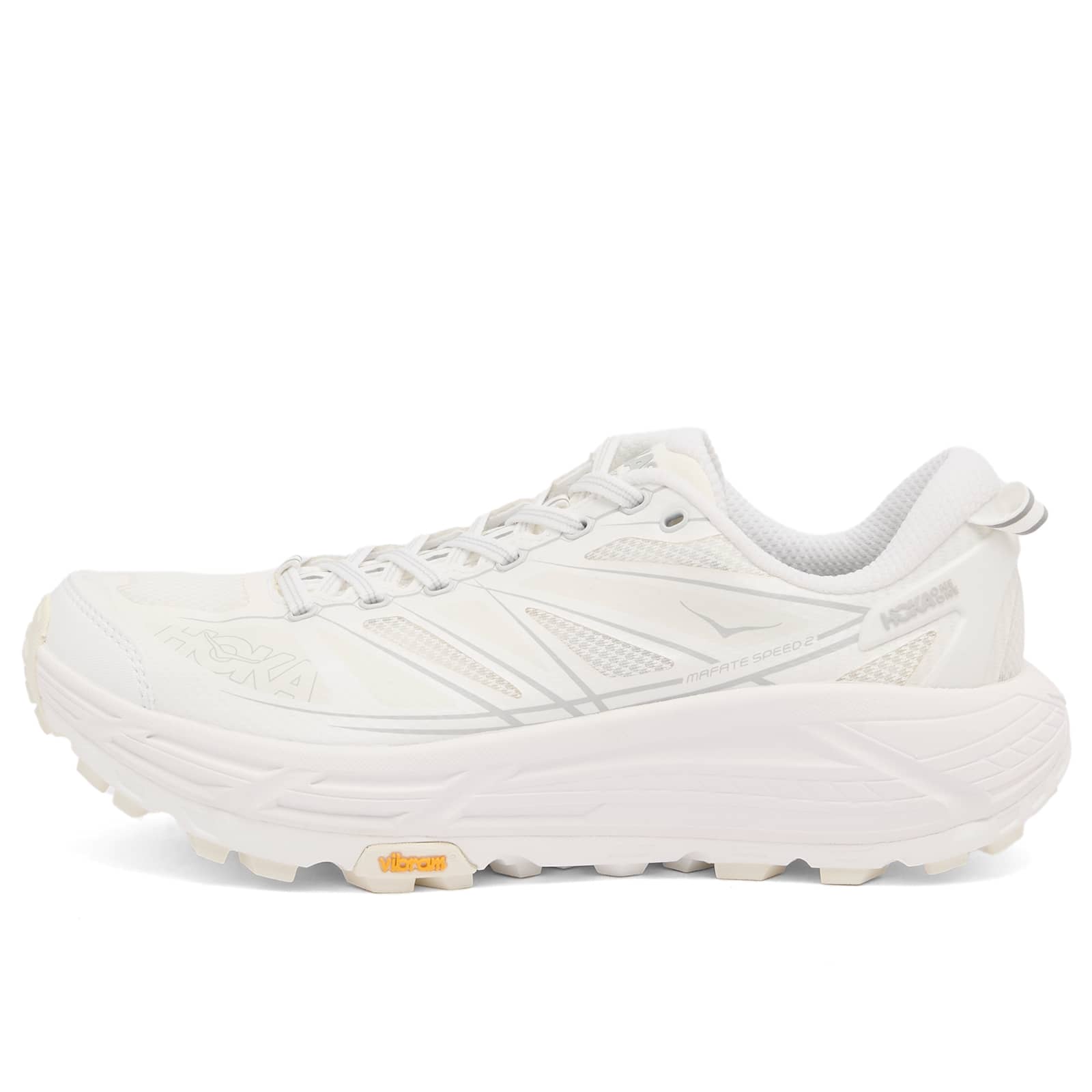 Hoka One One Mafate Speed 2 - White & Lunar Rock