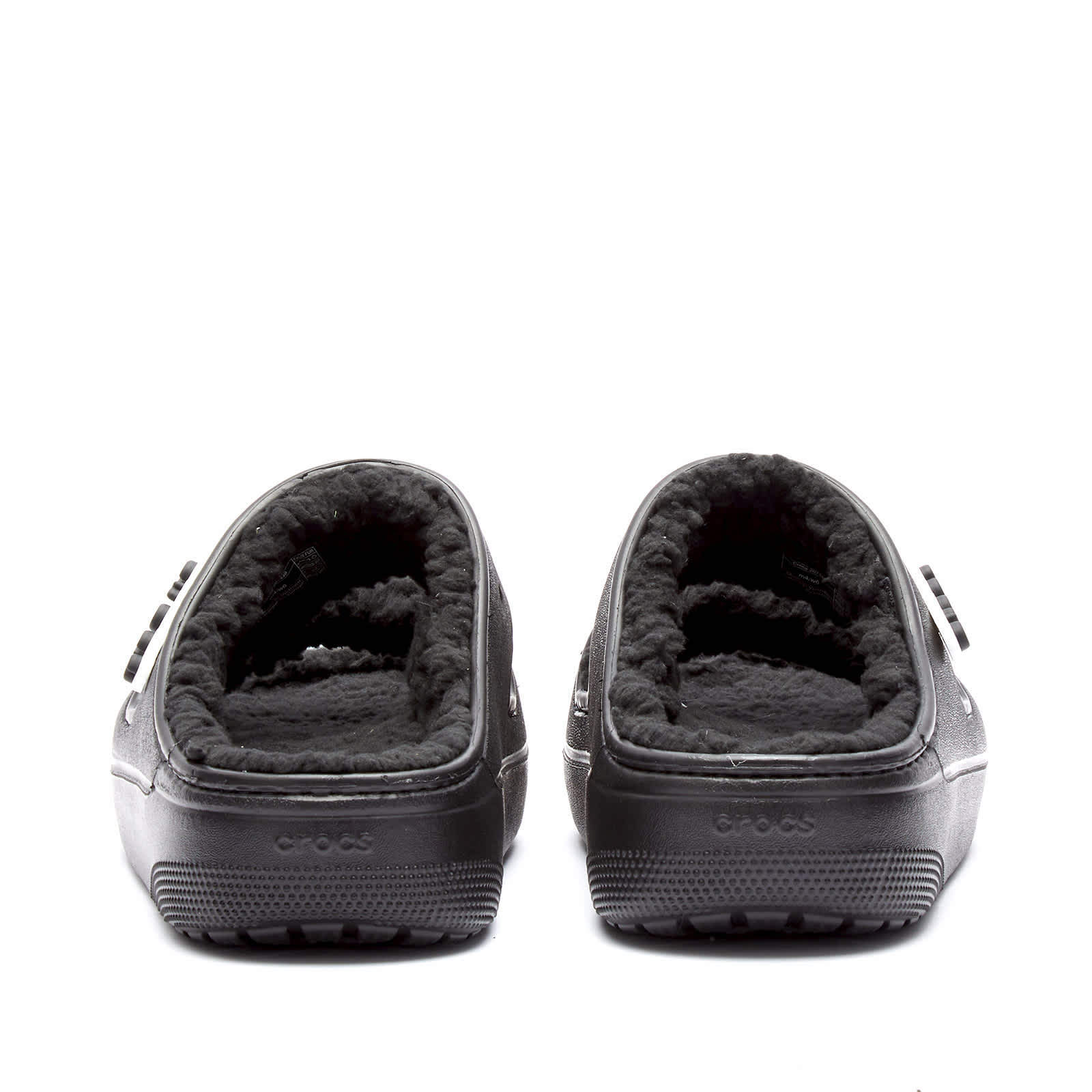 Crocs Classic Cozzzy Sandal - Black & Black