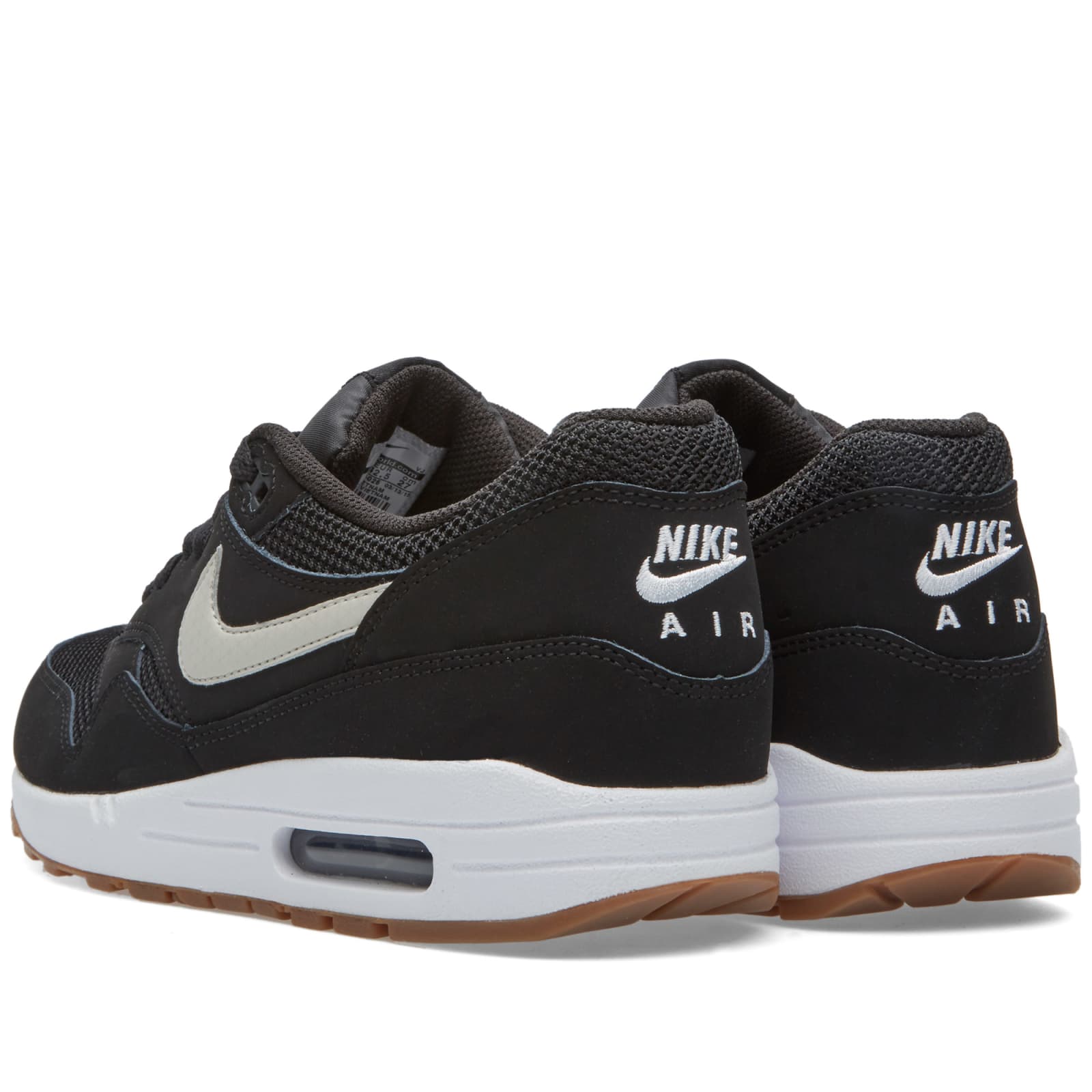 nike air max 1 black light bone white