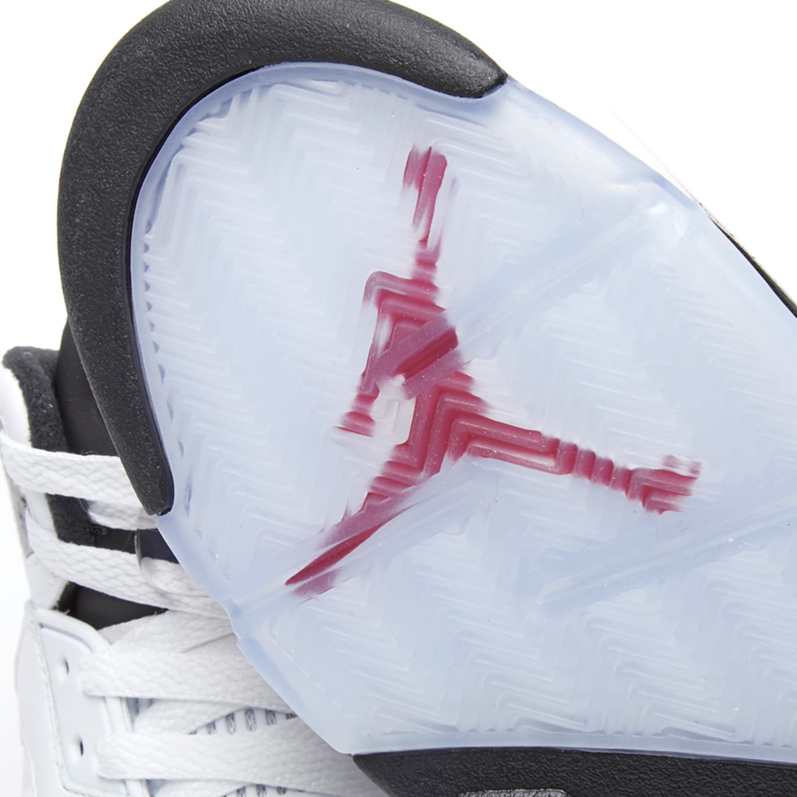 jordan 5 retro red and white