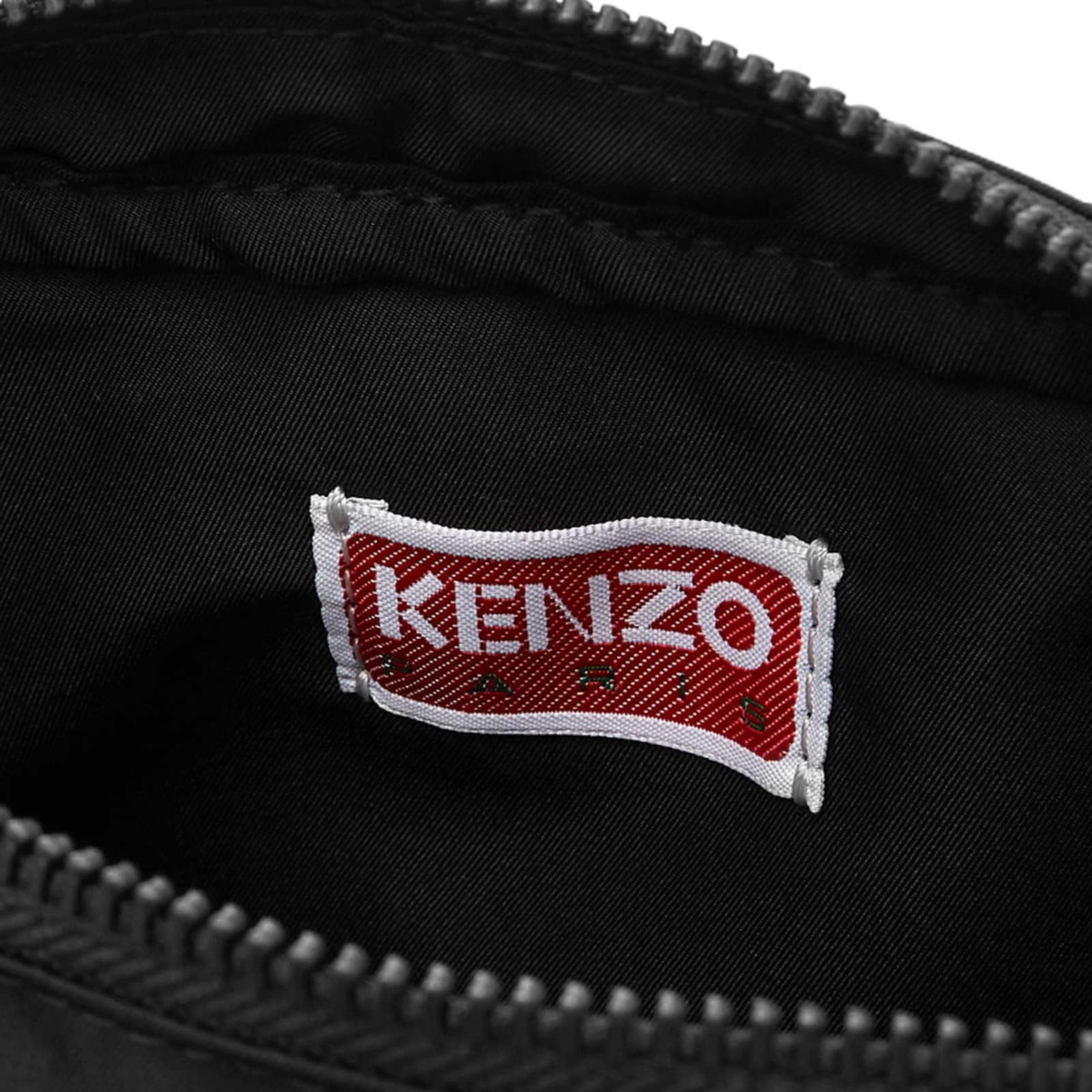 Kenzo Nylon Cross Body Bag Black END.