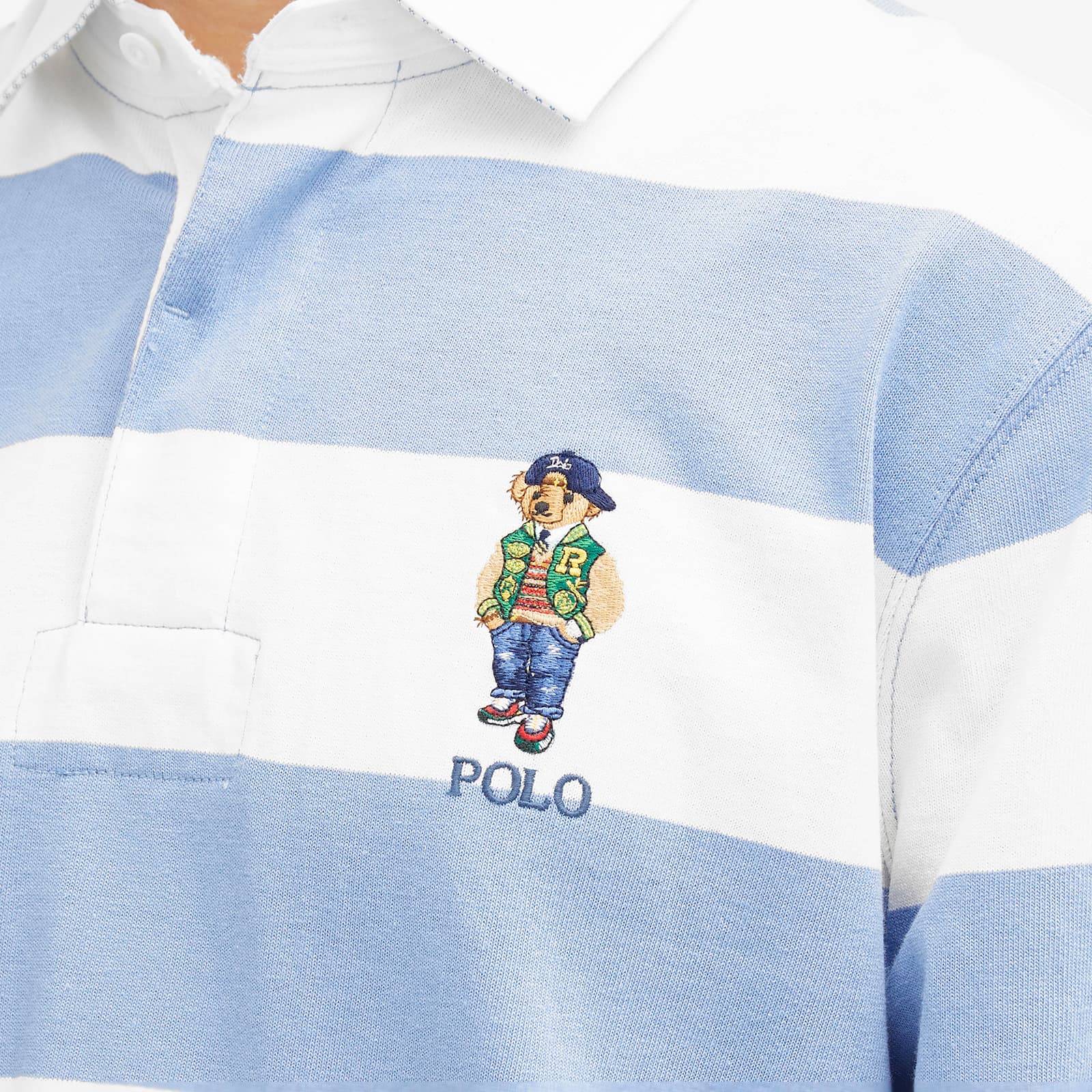 Polo Ralph Lauren Varsity Bear Stripe Rugby Shirt