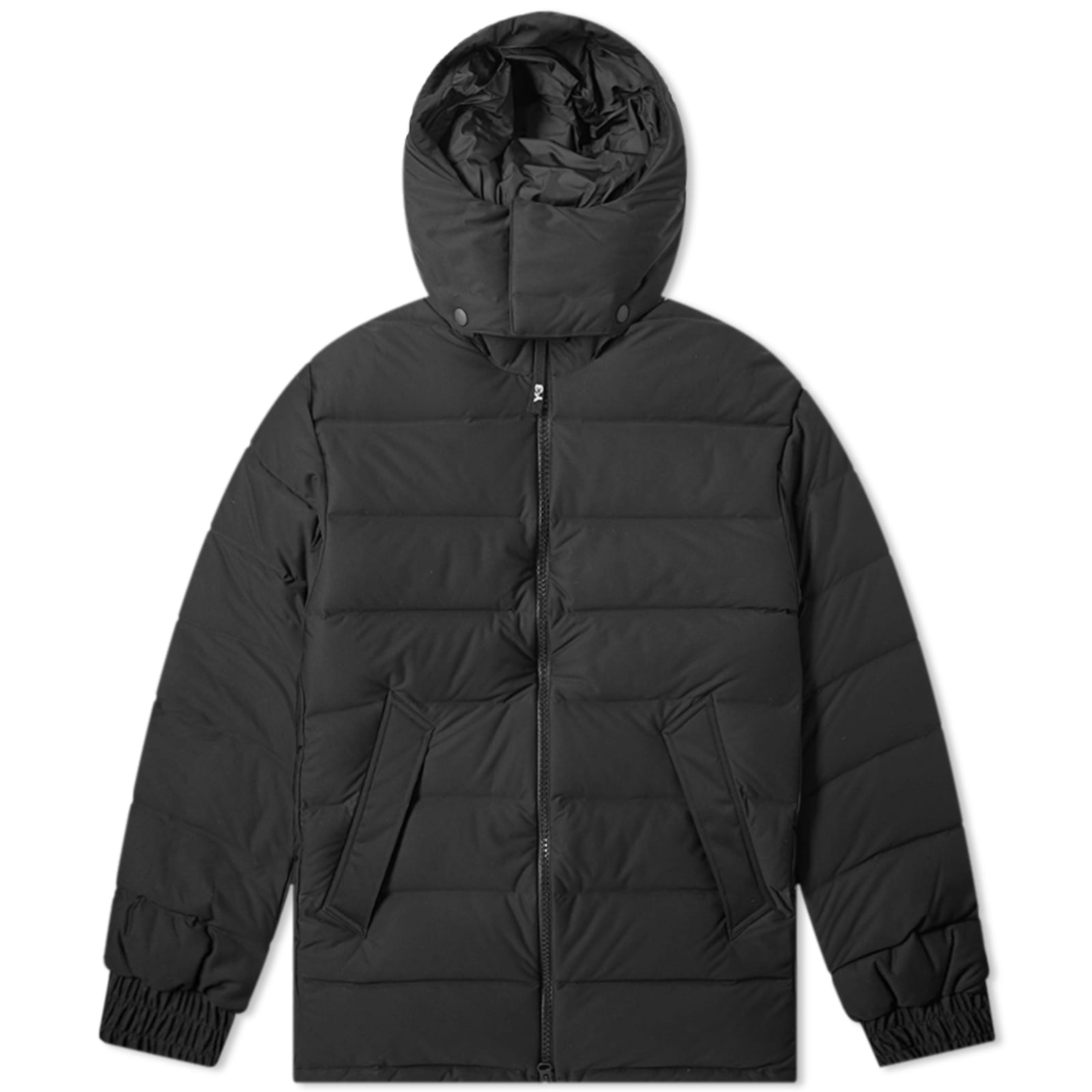 Y3 Seamless Hooded Down Jacket Black END. (US)