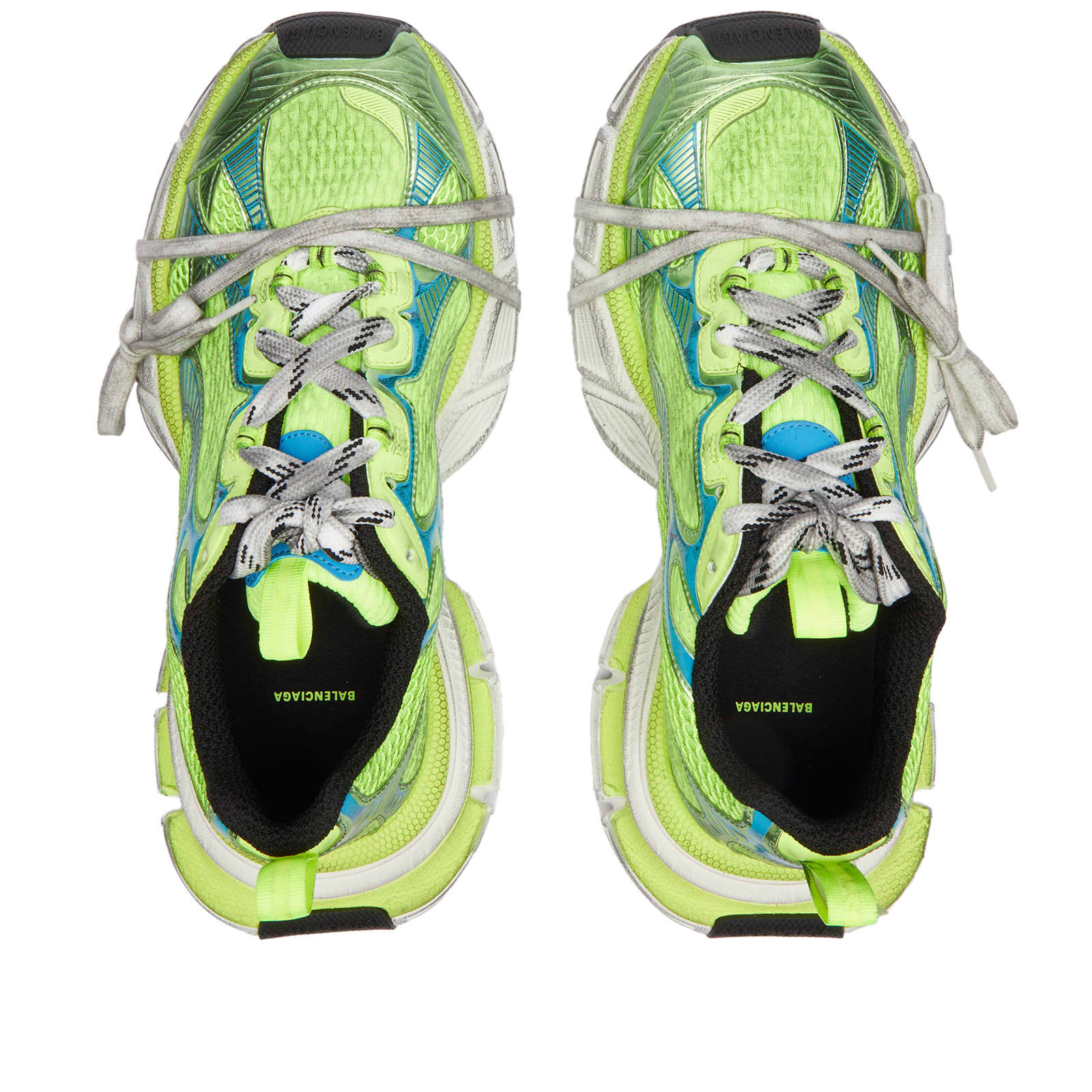 balenciaga blue yellow