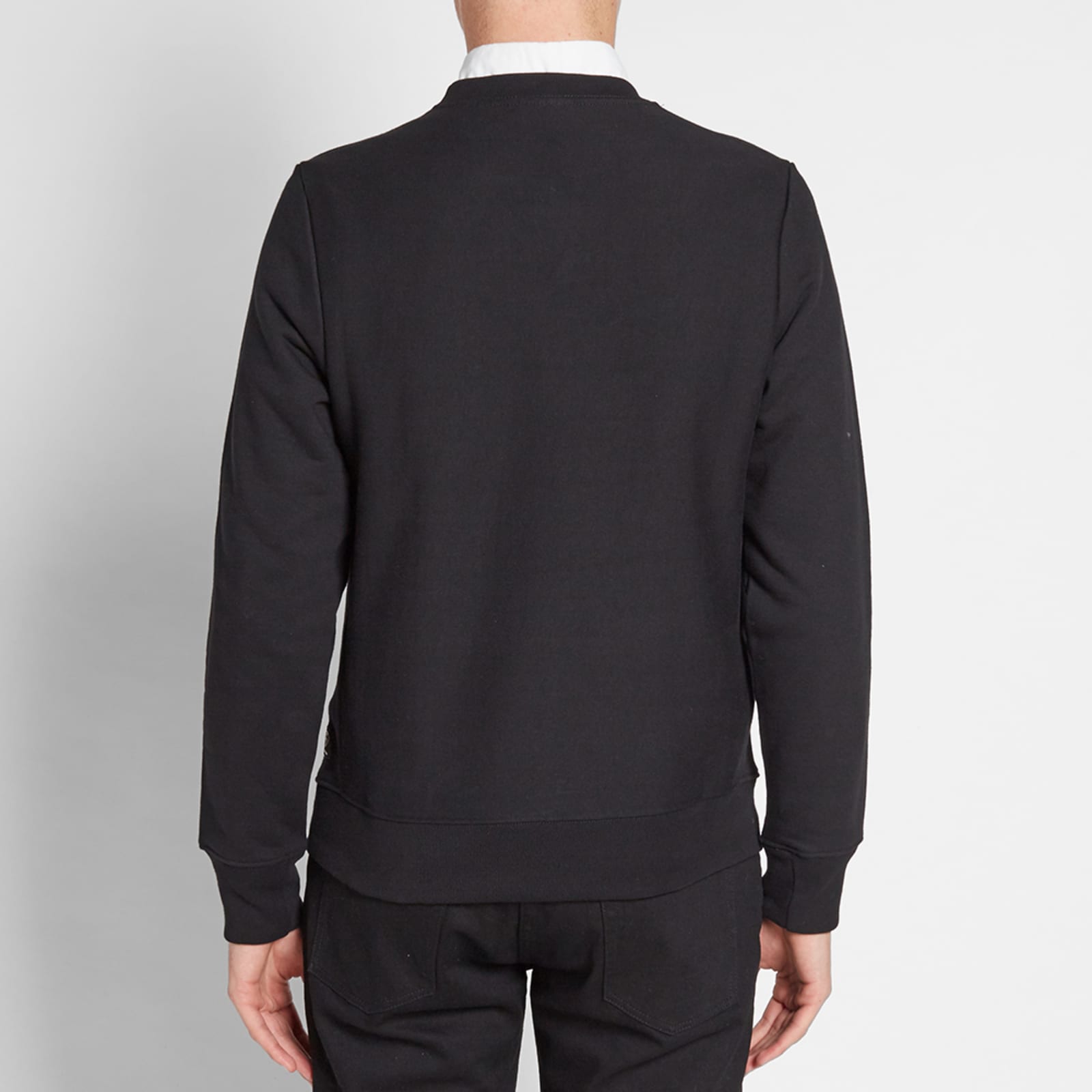 Paul Smith Loopback Tape Crew Sweat - Black