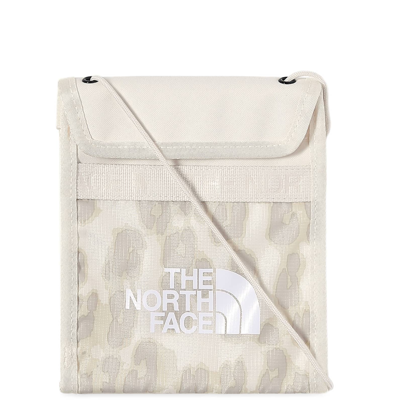 The North Face Bozer Neck Pouch Silver Leopard & Gardenia END.