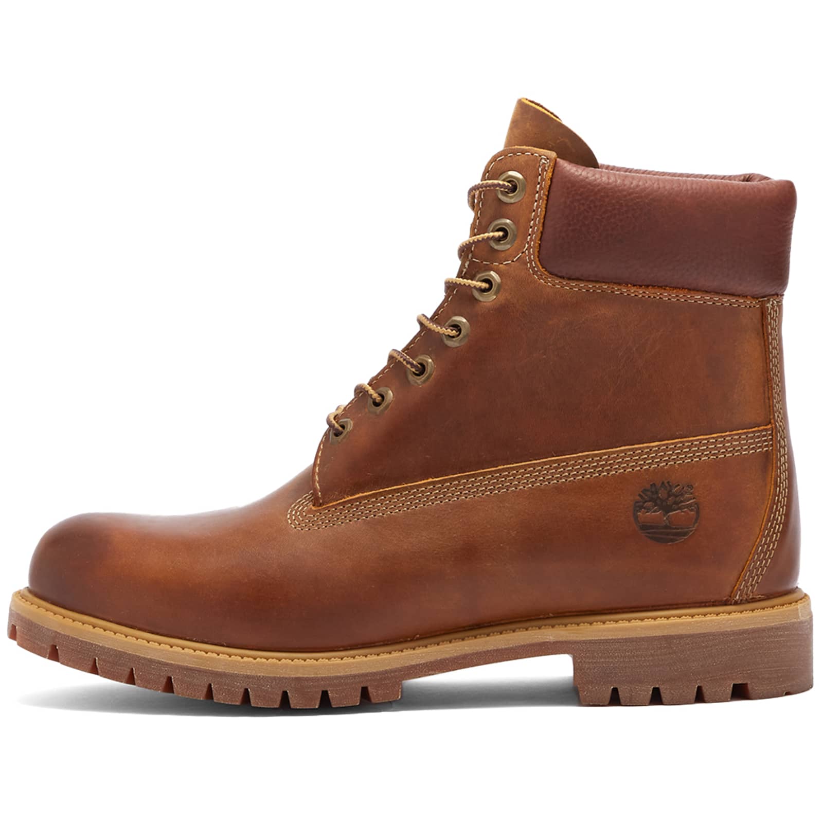 Timberland Heritage 6" Waterproof Boot Medium Brown Nubuck END. (US)