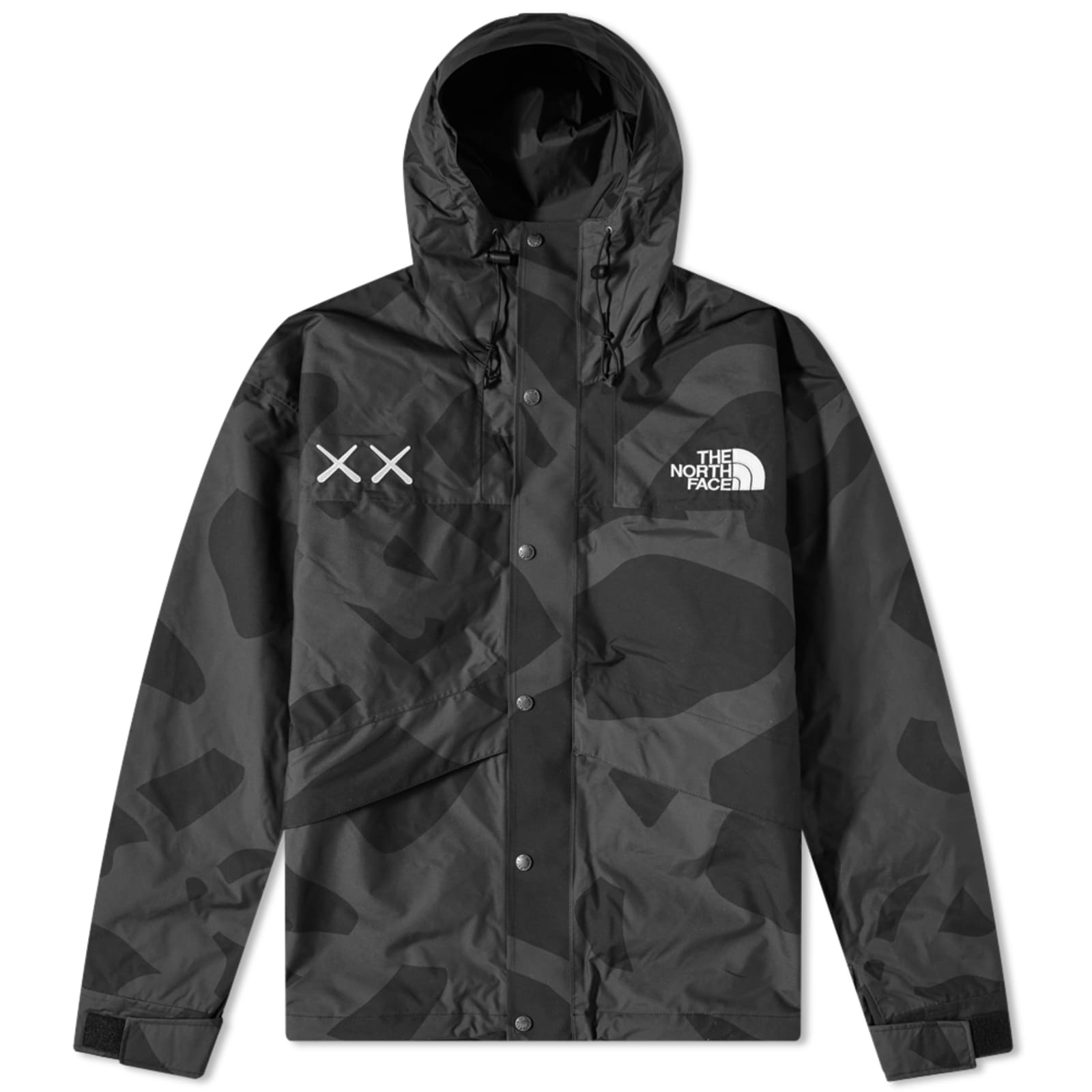The North Face x KAWS Retro 1986 Mountain Jacket Black END.