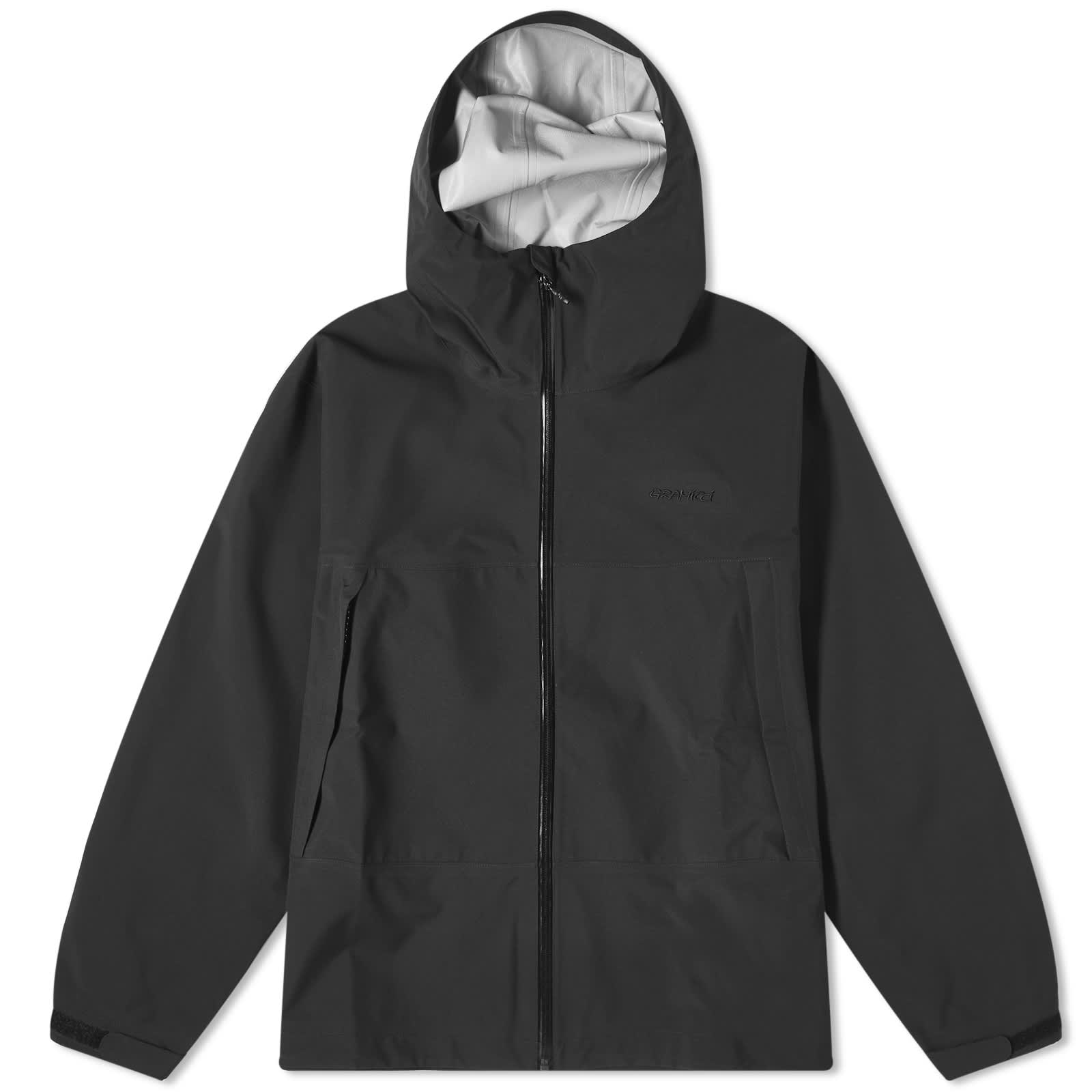 Gramicci Waterproof Hooded Jacket Black END.