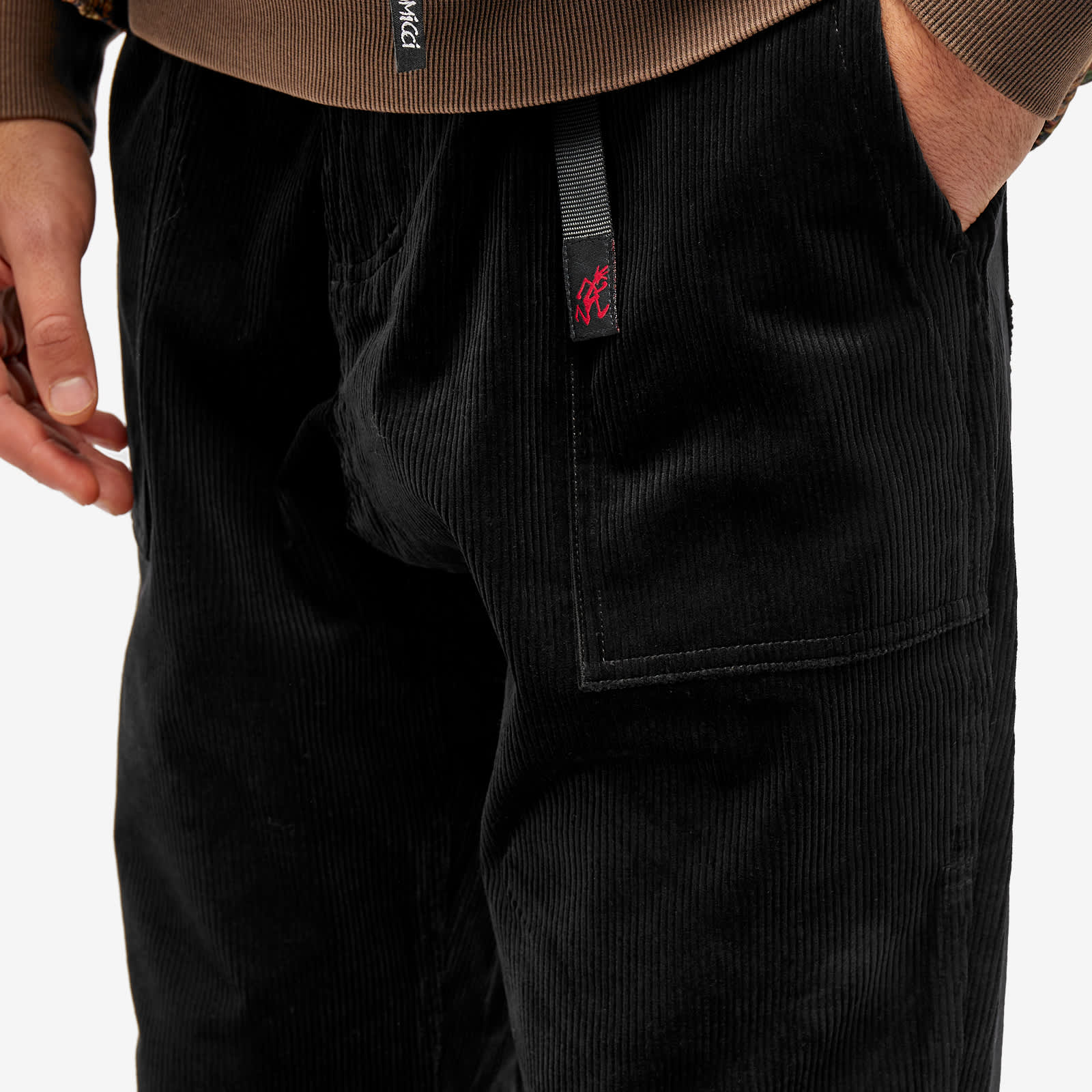 Gramicci Corduroy Loose Tapered Ridge Pant Black END (GB)