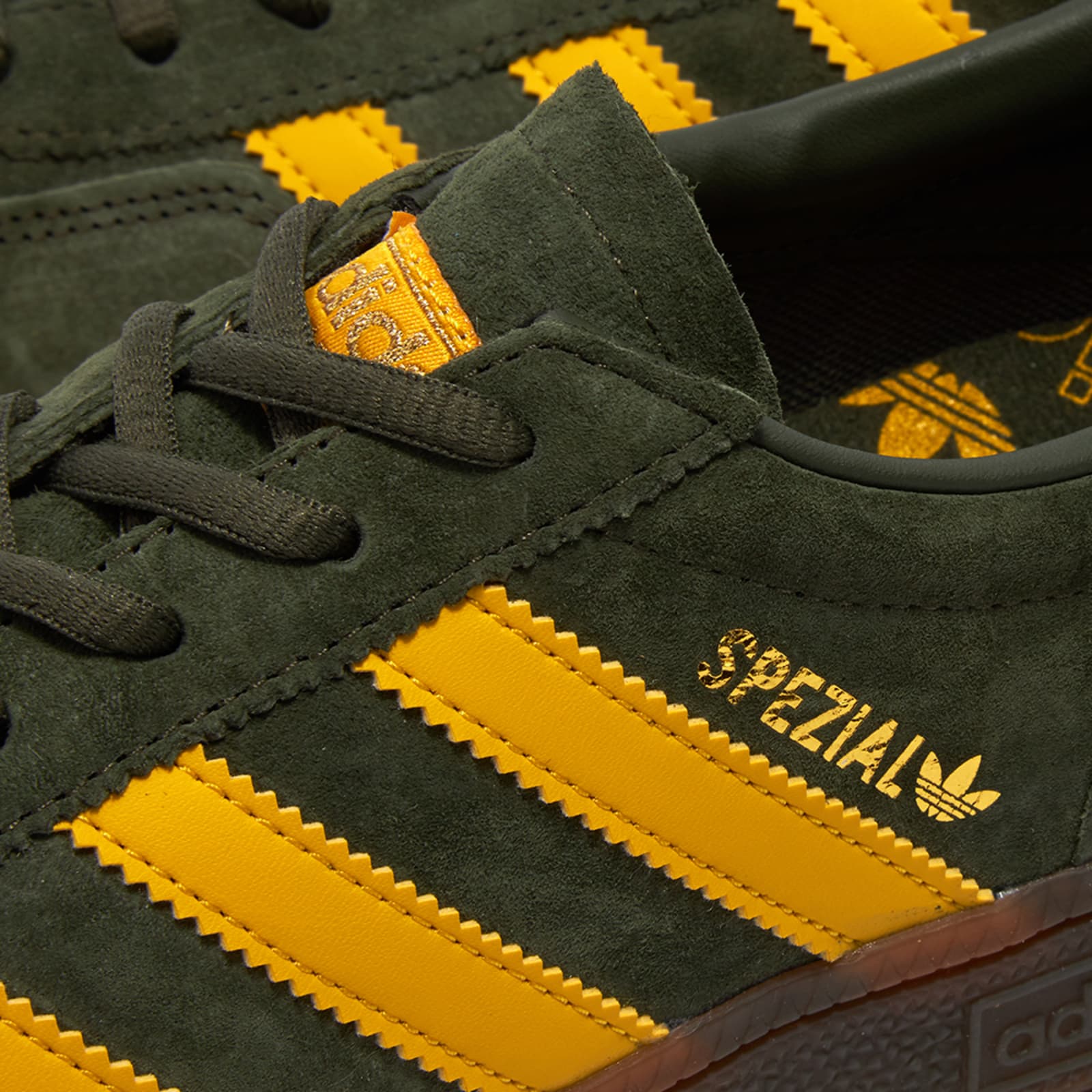 Adidas Handball Spezial Night Cargo, Yellow & Gum END. (US)