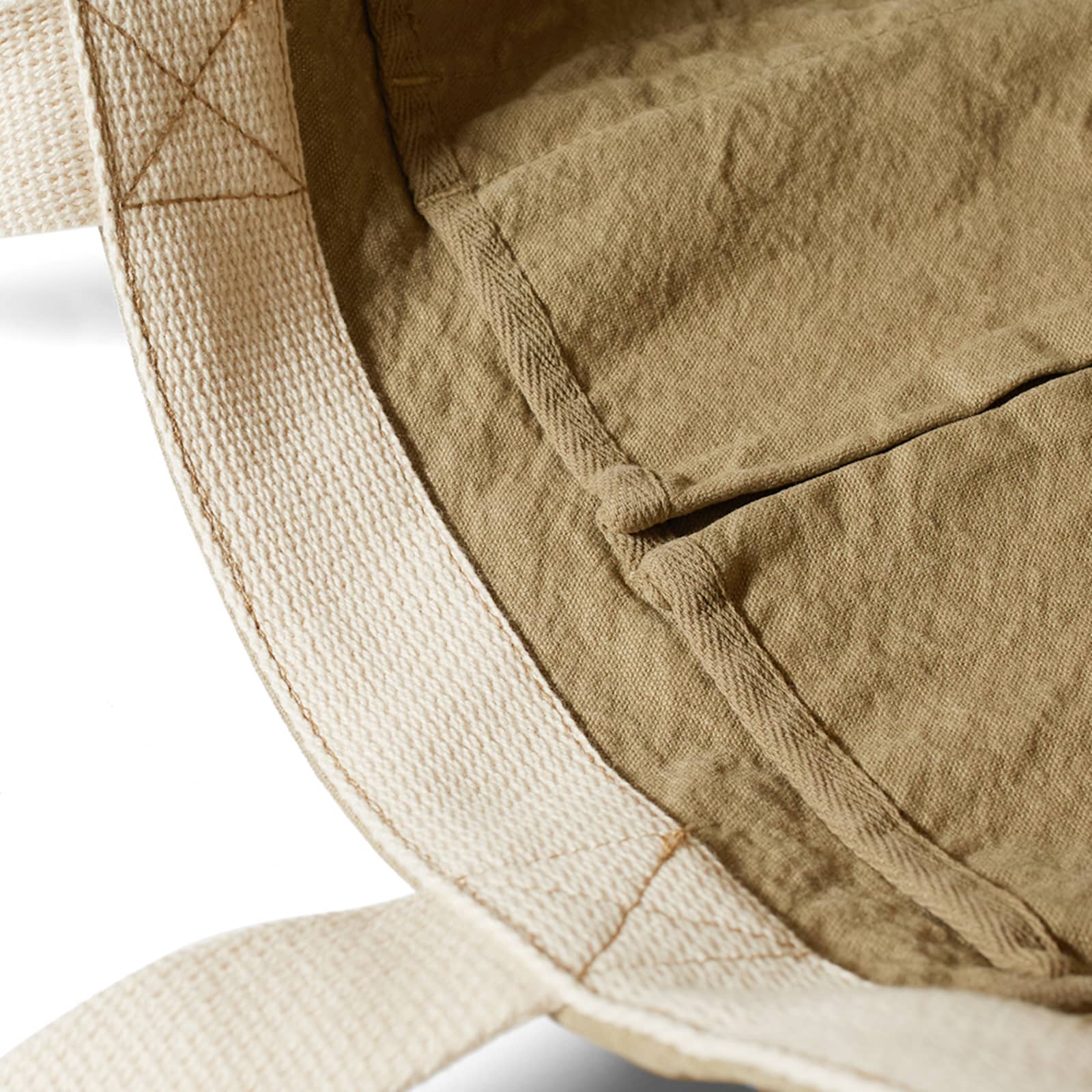 Save Khaki Canvas Tote Bag Khaki END. (HK)