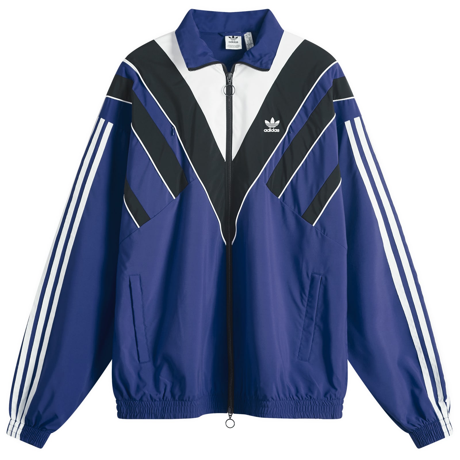 Adidas Rasant Oversized Zip Off Track Top Dark Blue | END. (AU)
