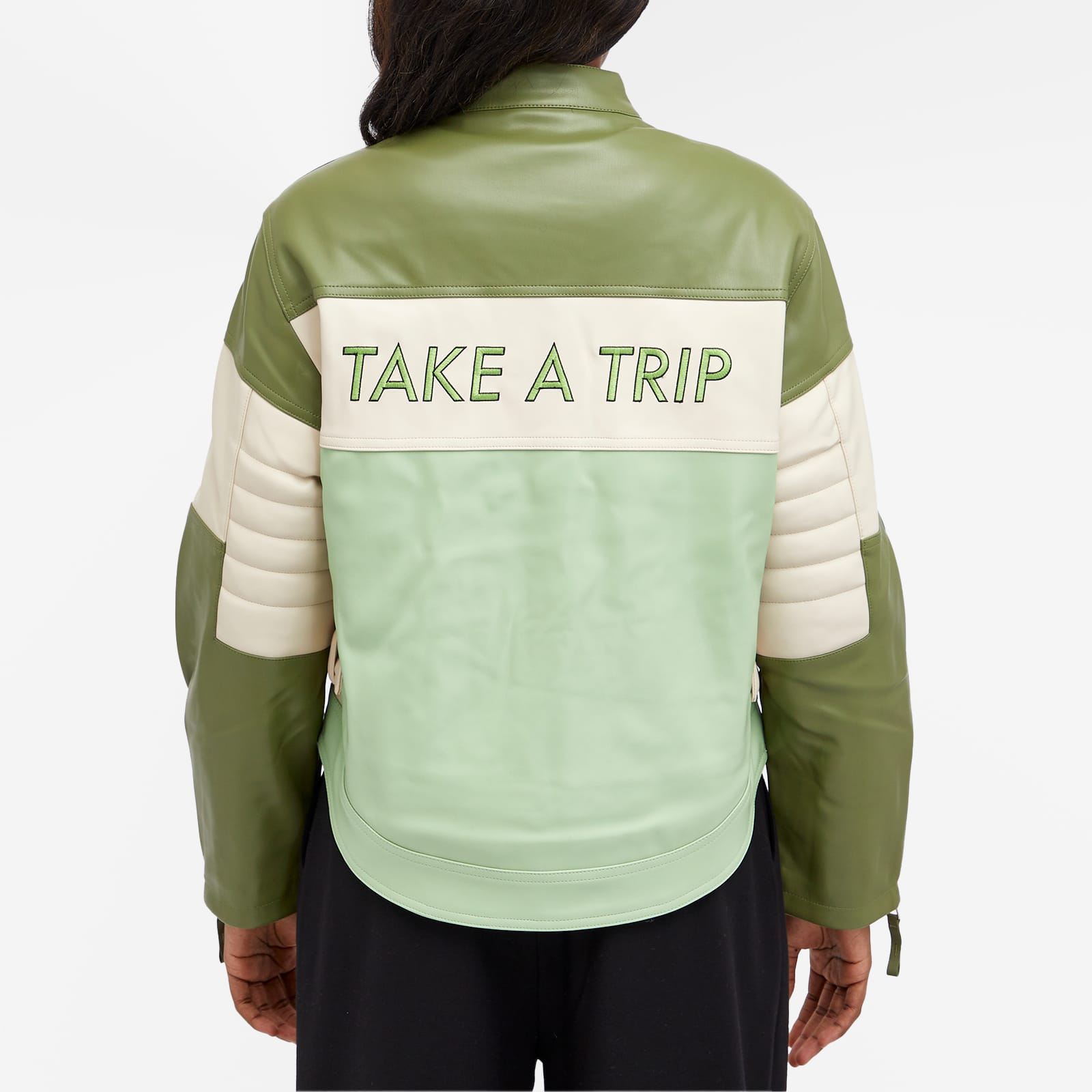 House of Sunny The Racer Jacket Moss END.