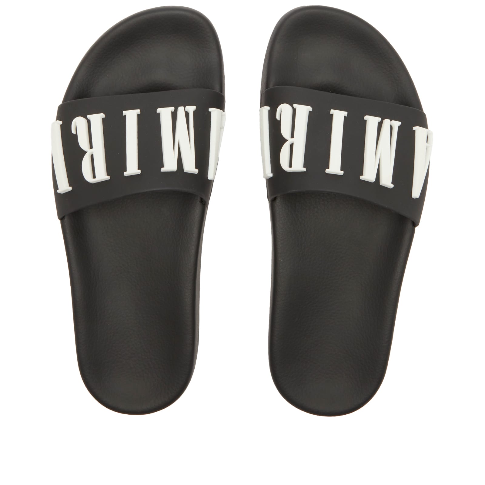 AMIRI Poolslide - Black & White