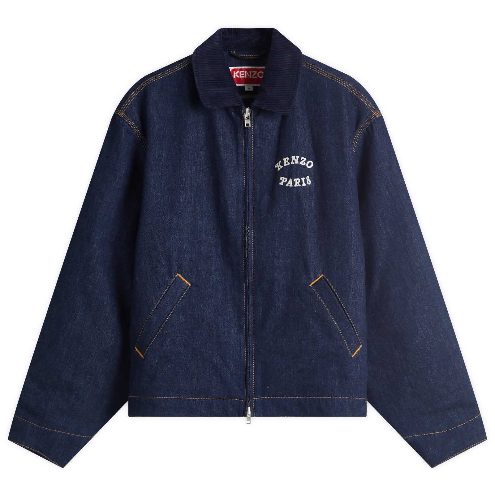 Kenzo Verdy Collection Padded Workwear Jacket - Blue