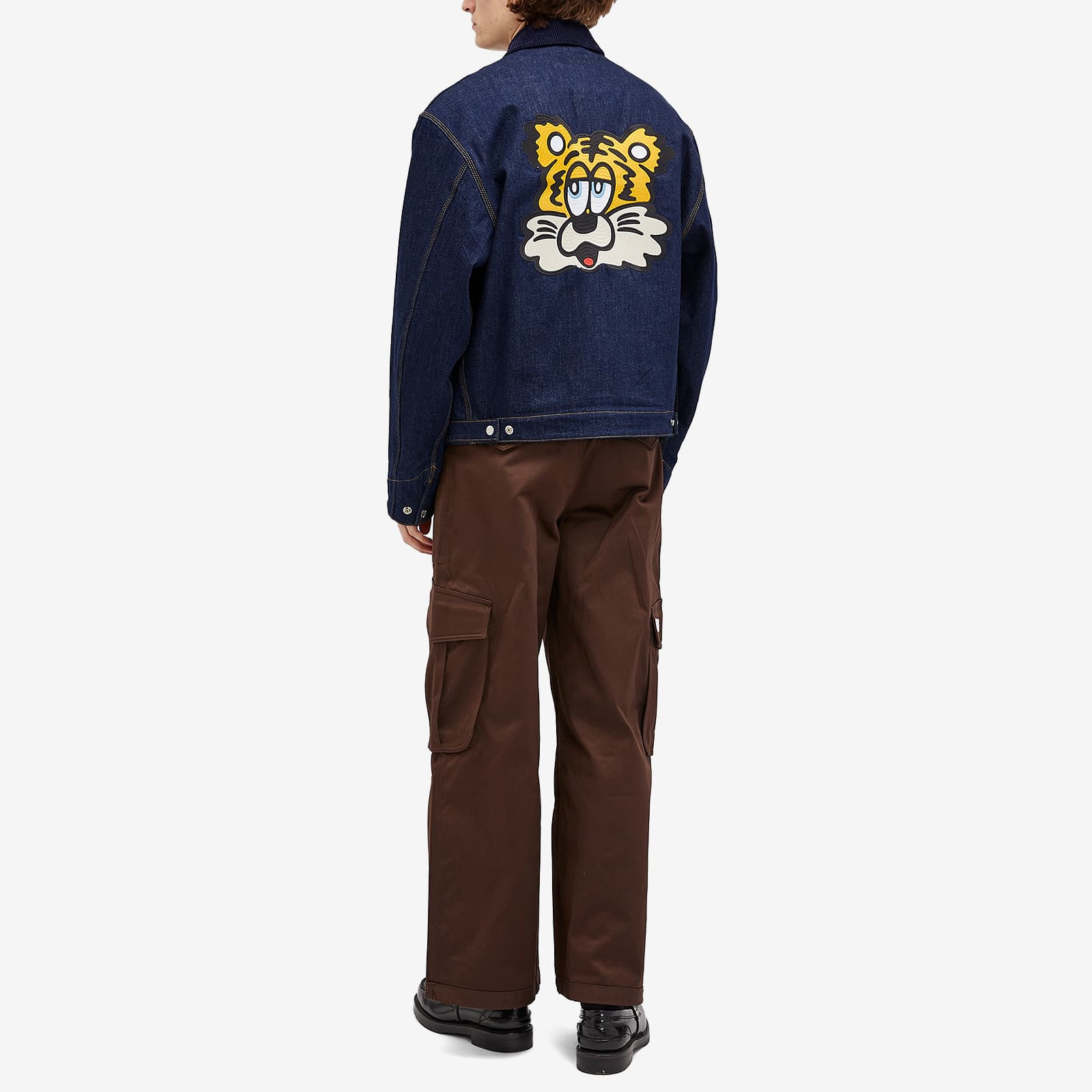 Kenzo Verdy Collection Padded Workwear Jacket - Blue