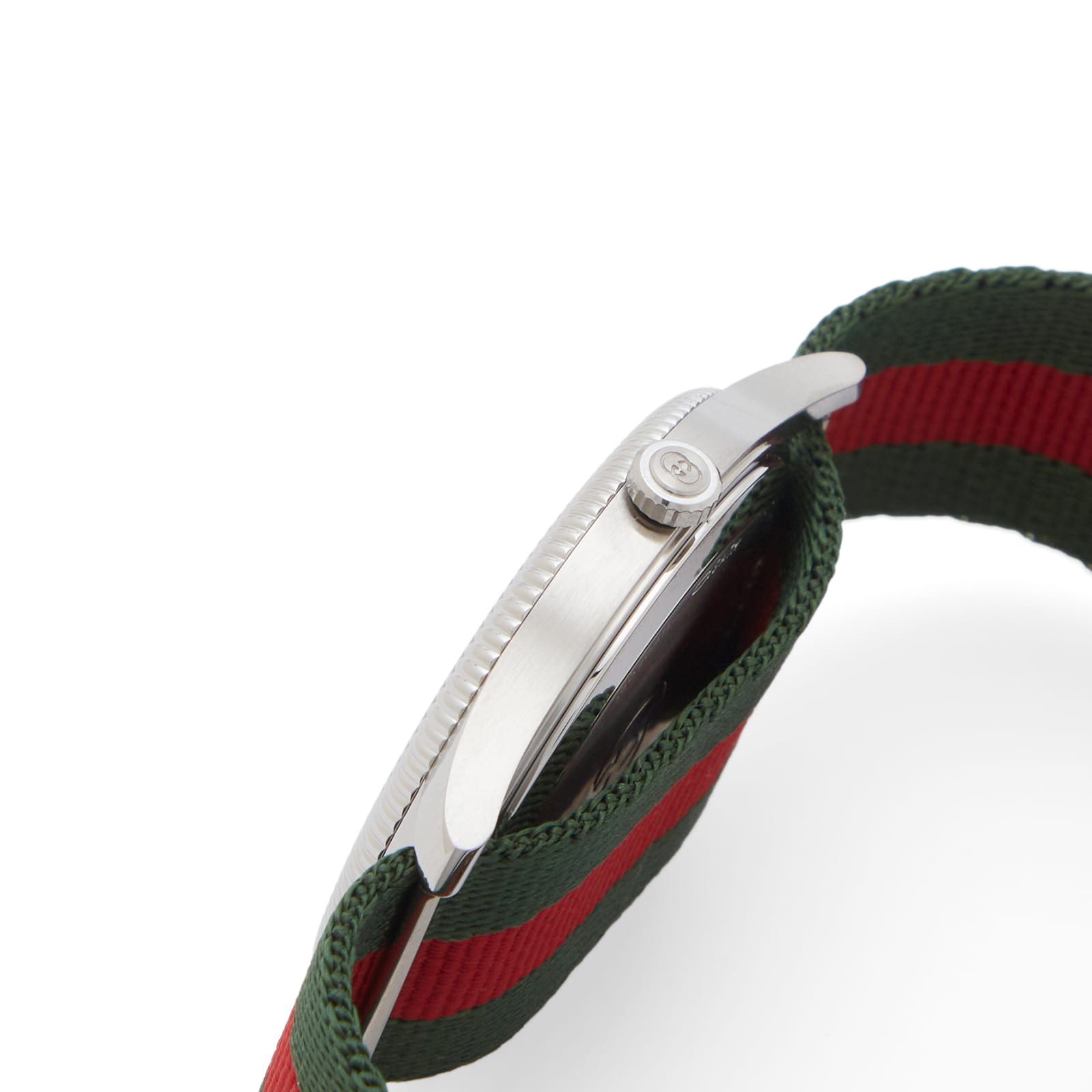 Gucci G-Timeless 38mm Web Watch