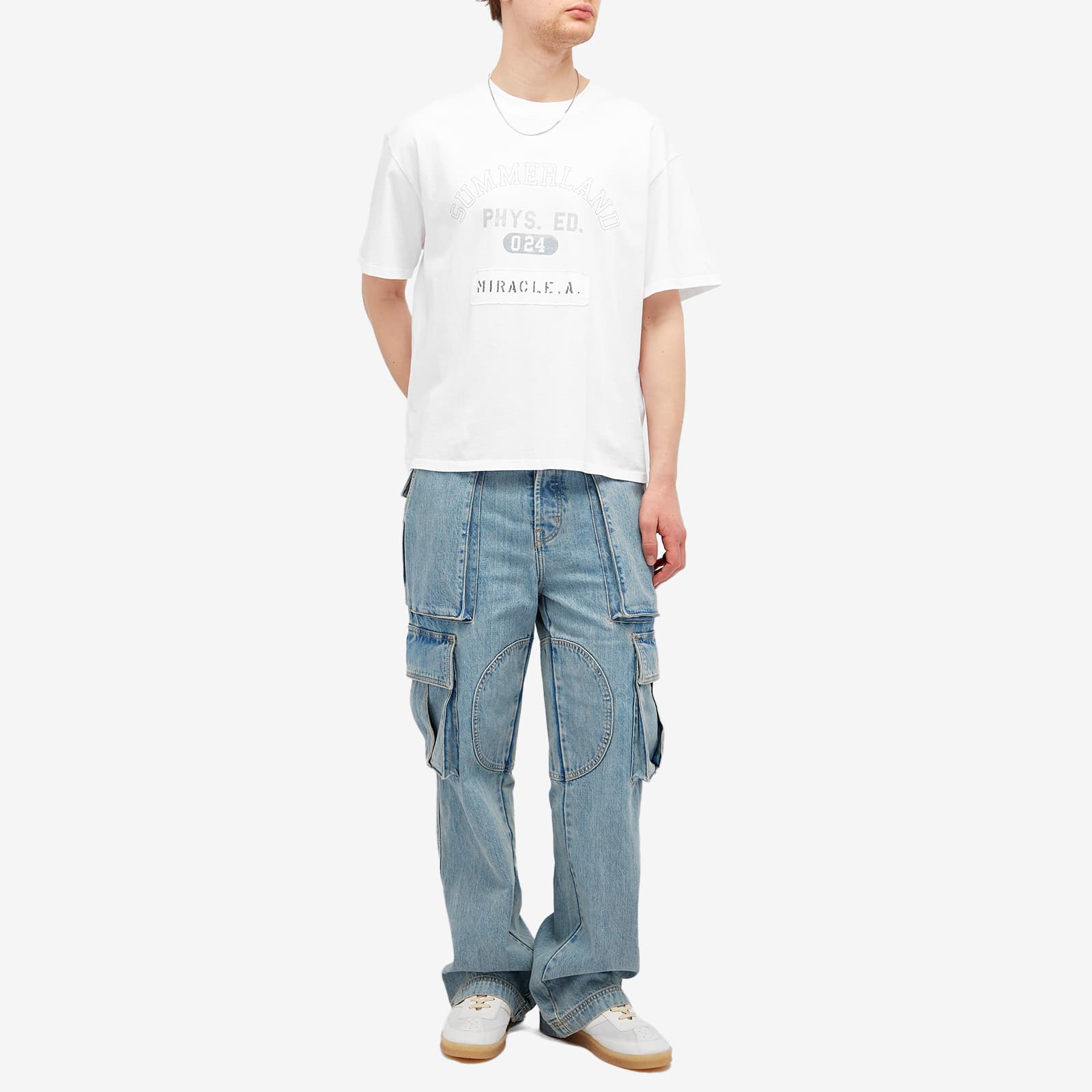 Nahmias Miracle A. Boxy T-Shirt - Cotton White