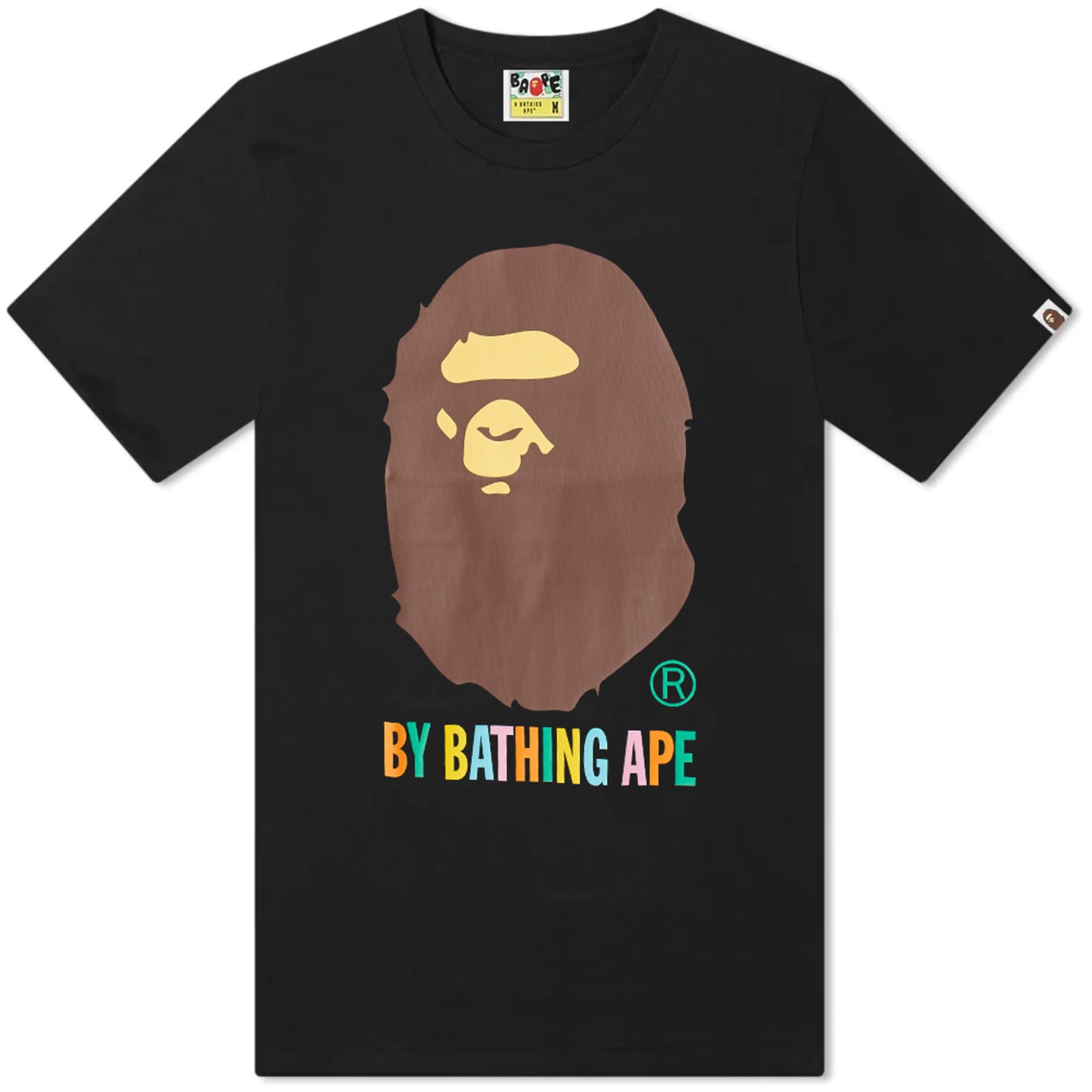 A Bathing Ape Colors By Bathing Ape TShirt Black X Multi END. (GB)
