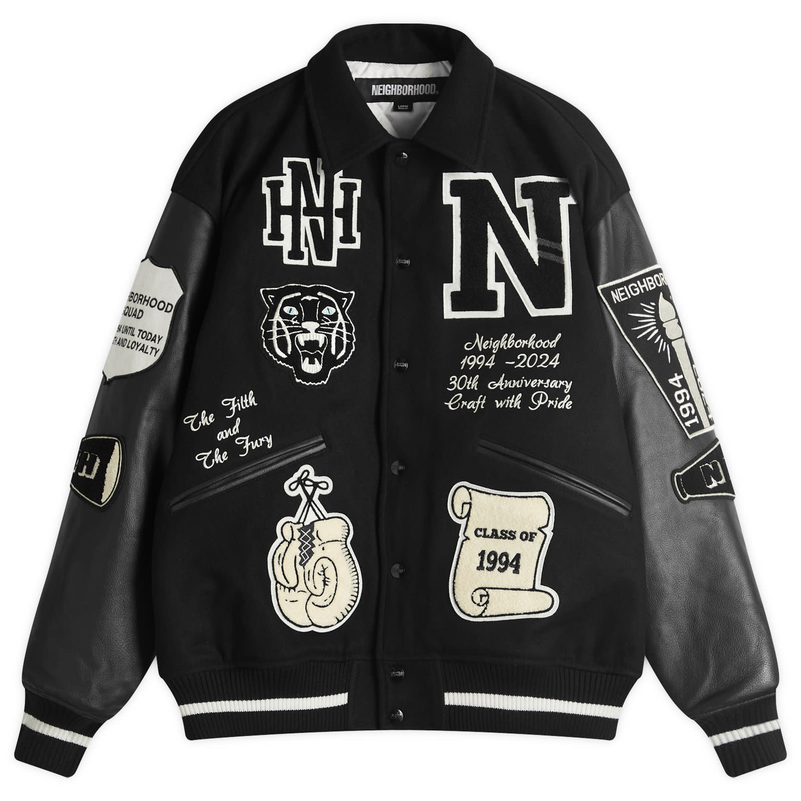 ジャケット・アウター NEIGHBORHOOD / LEATHER DOWN / SL-JKT NEIGHBORHOOD / LEATHER DOWN / SL-JKT