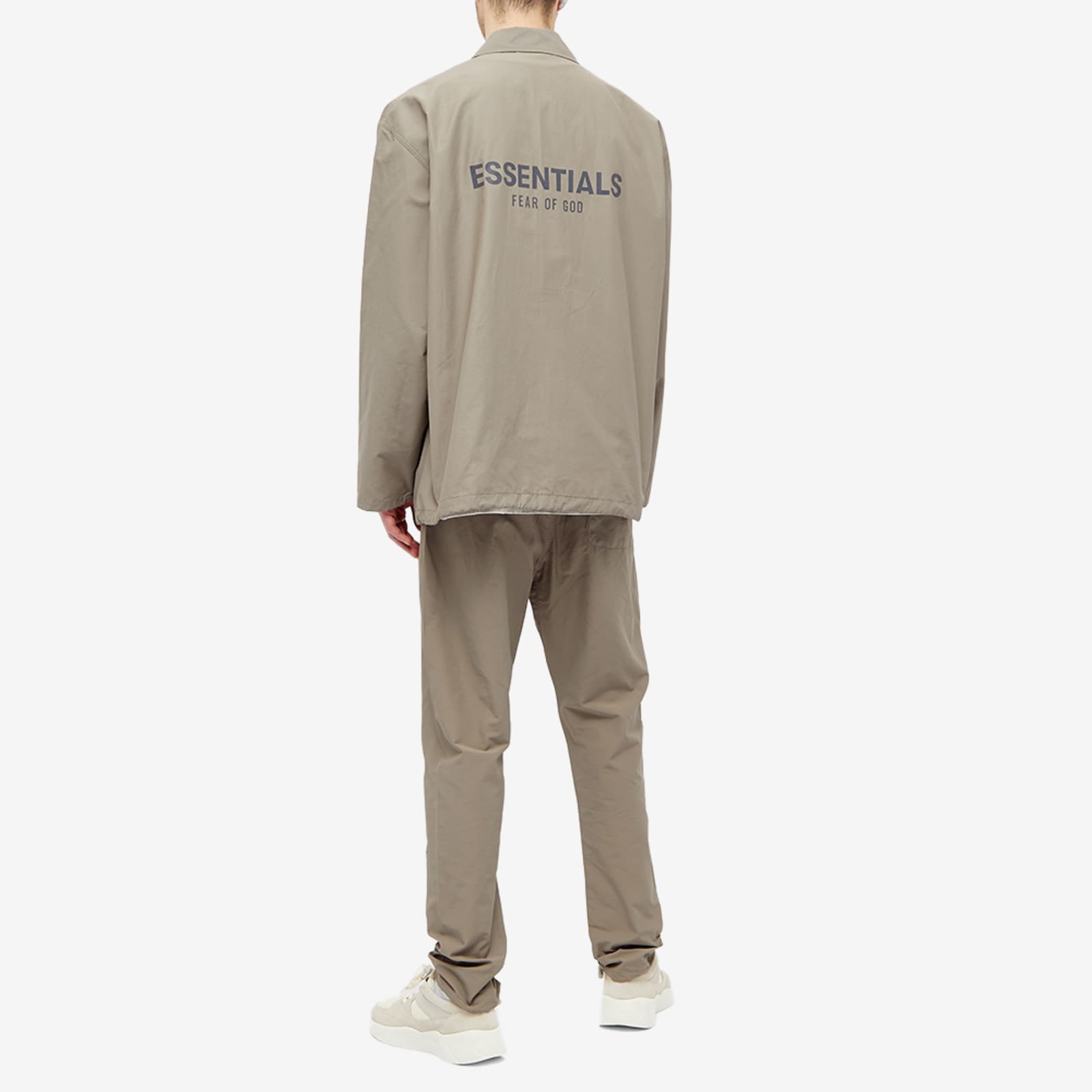 Fear of God ESSENTIALS Coaches Jacket Umber END.