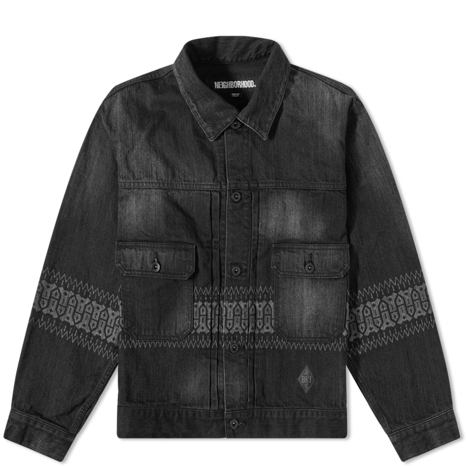 Neighborhood Bi Type-2 Denim Jacket - Black