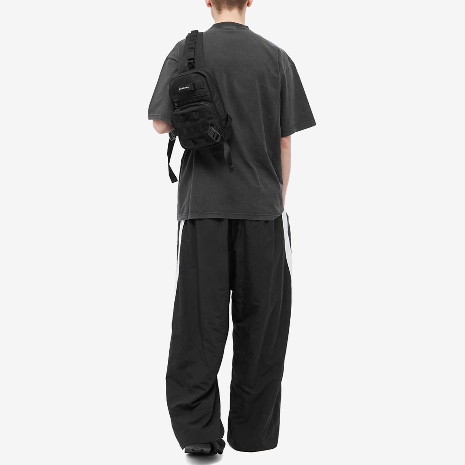 Balenciaga Army Sling Backpack Black END. (HK)