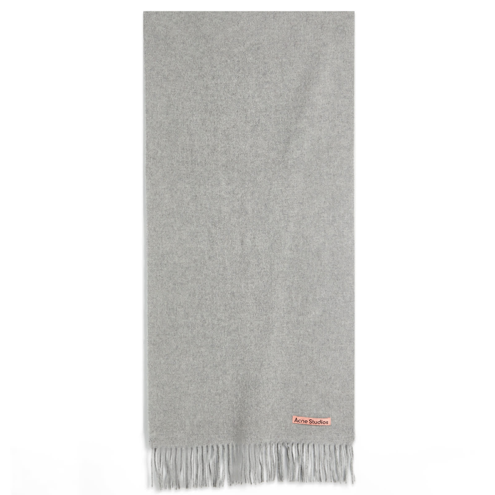 Acne Studios Canada Narrow New Scarf - Light Grey Melange
