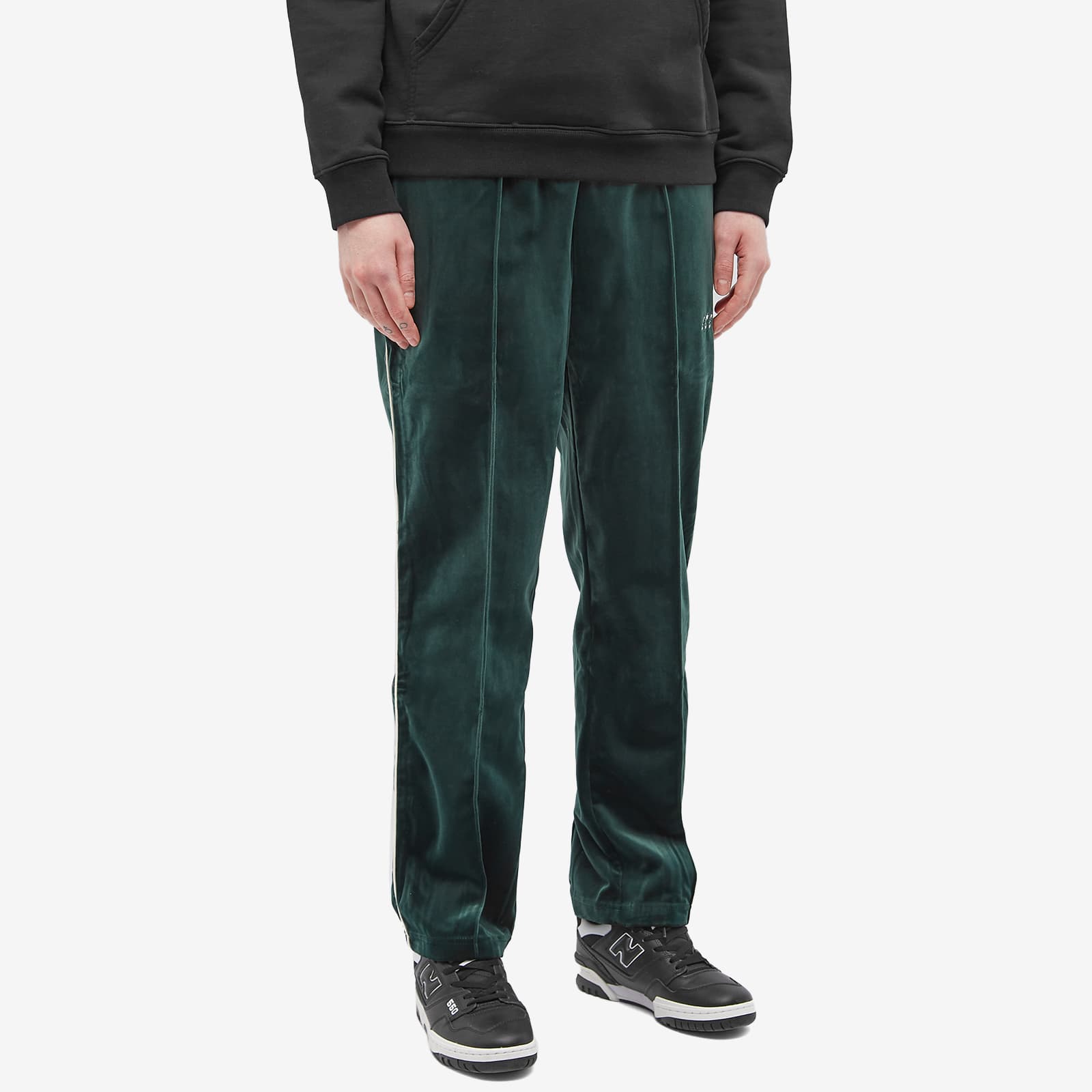 ICECREAM Velour Track Pants Green END.