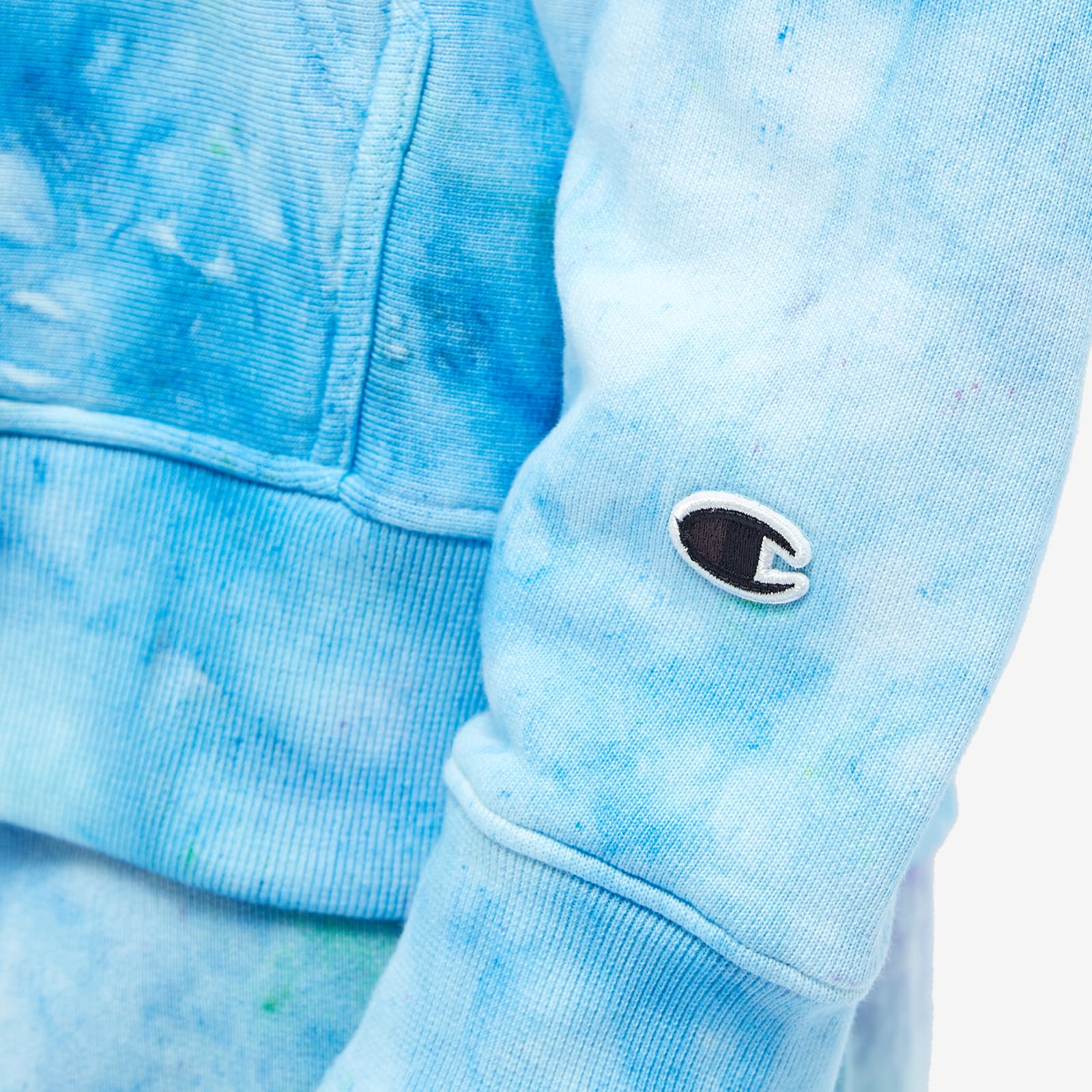 Reverse weave tie dye hoodie clearance